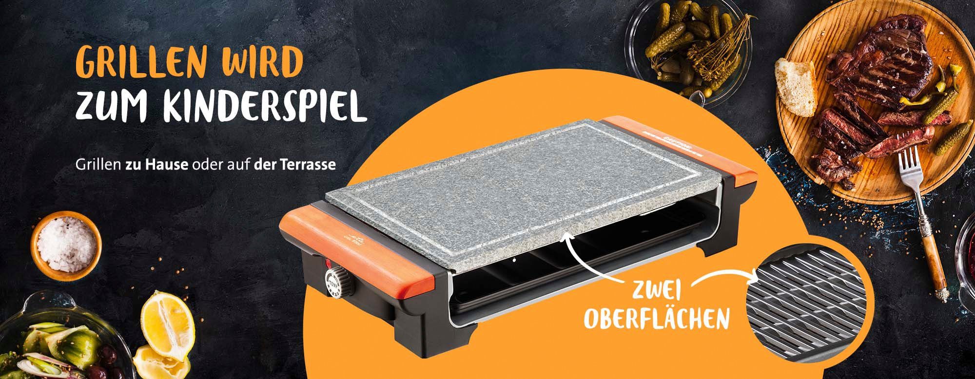 eta Tischgrill Vital, ETA11629000, mit W, 1300 Wechselplatten