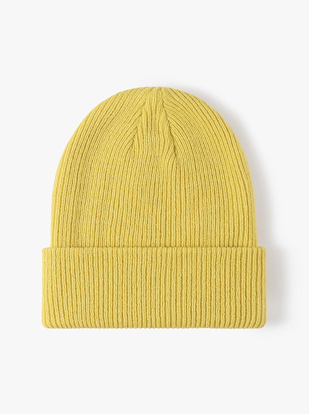 axy Beanie Kinder Winter Rippstrick Beanie Strickmütze Wintermütze 1-6 Jahren Kindermütze für Jungen Mädchen Kleinkind Unisex Unifarbe