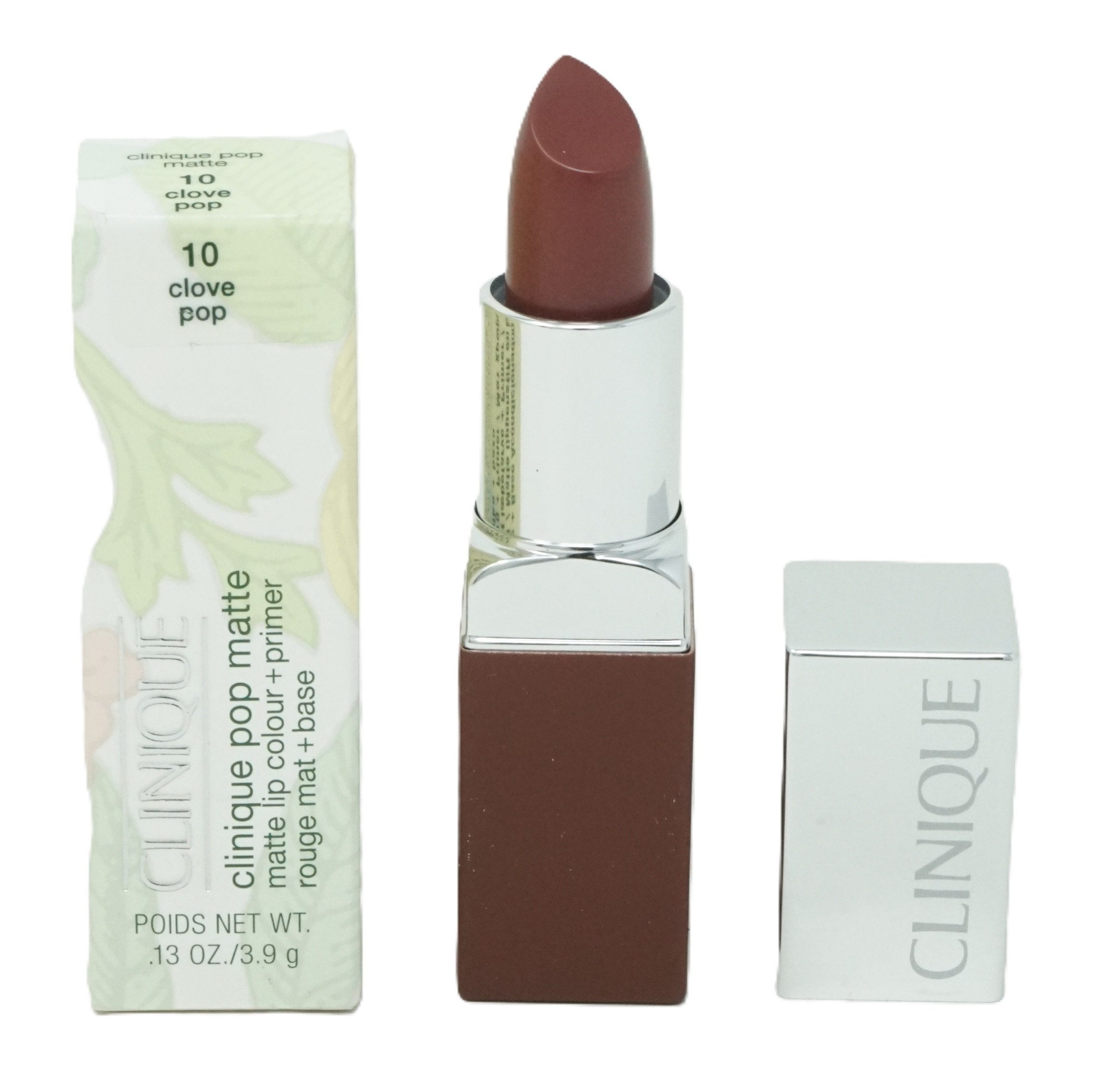 CLINIQUE Lippenstift Clinique pop matte lip colour + primer 10 clove pop 3,9g
