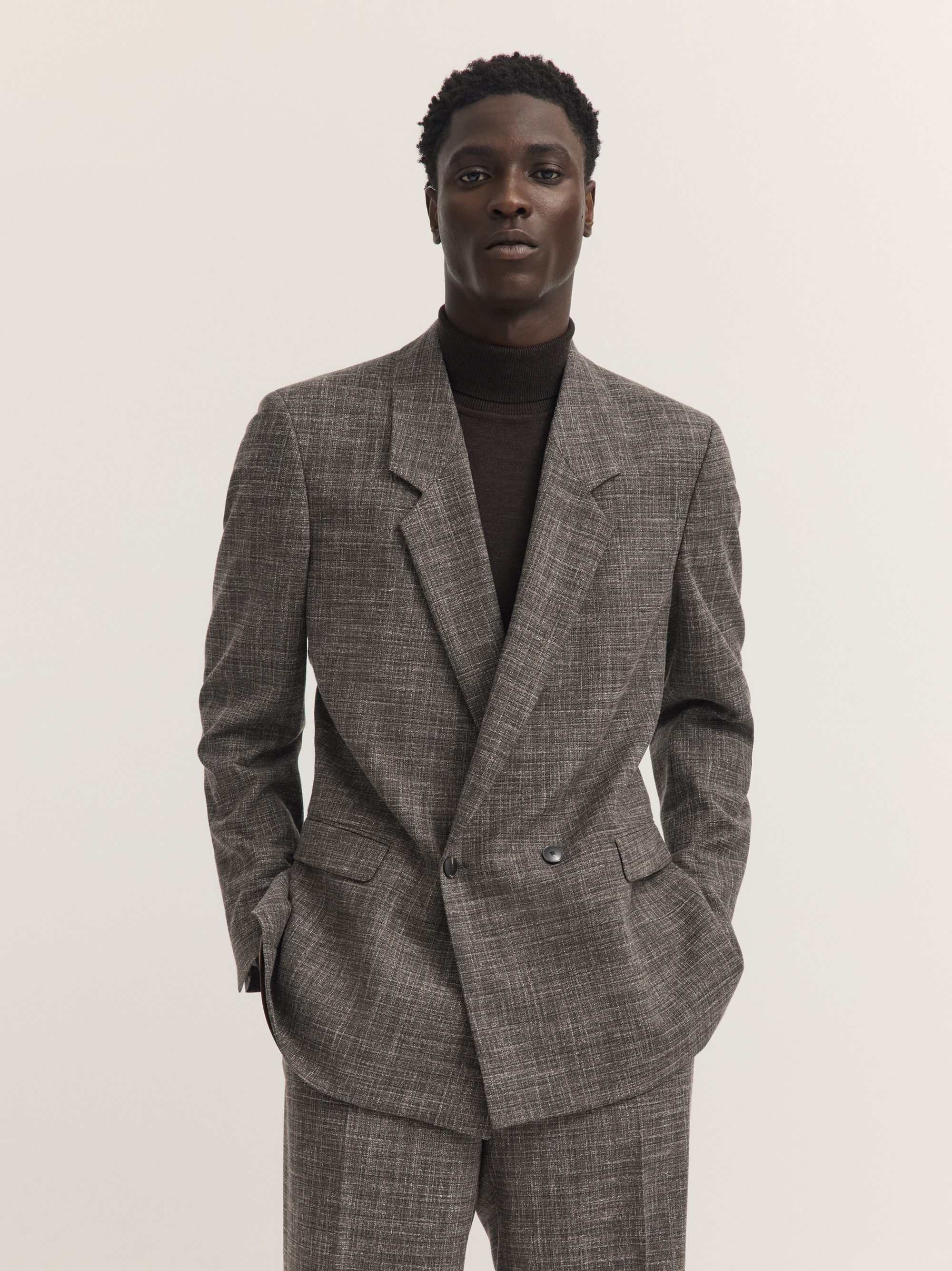 bugatti Sakko Regular Fit Regular Fit Marzotto Wollmix