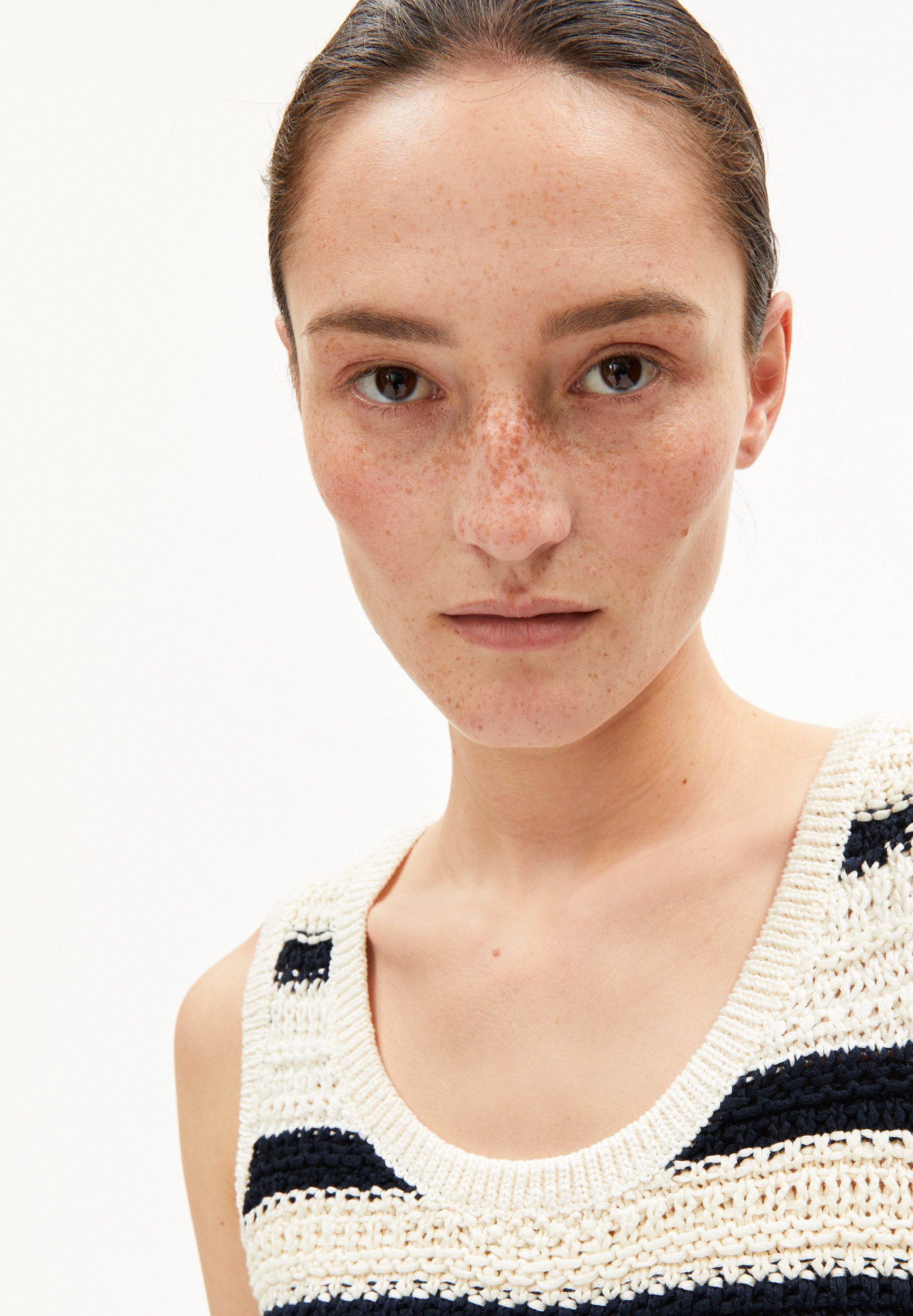 Armedangels Strickpullover CLAAIRE STRIPES Stricktop aus Bio-Baumwolle Regular Fit