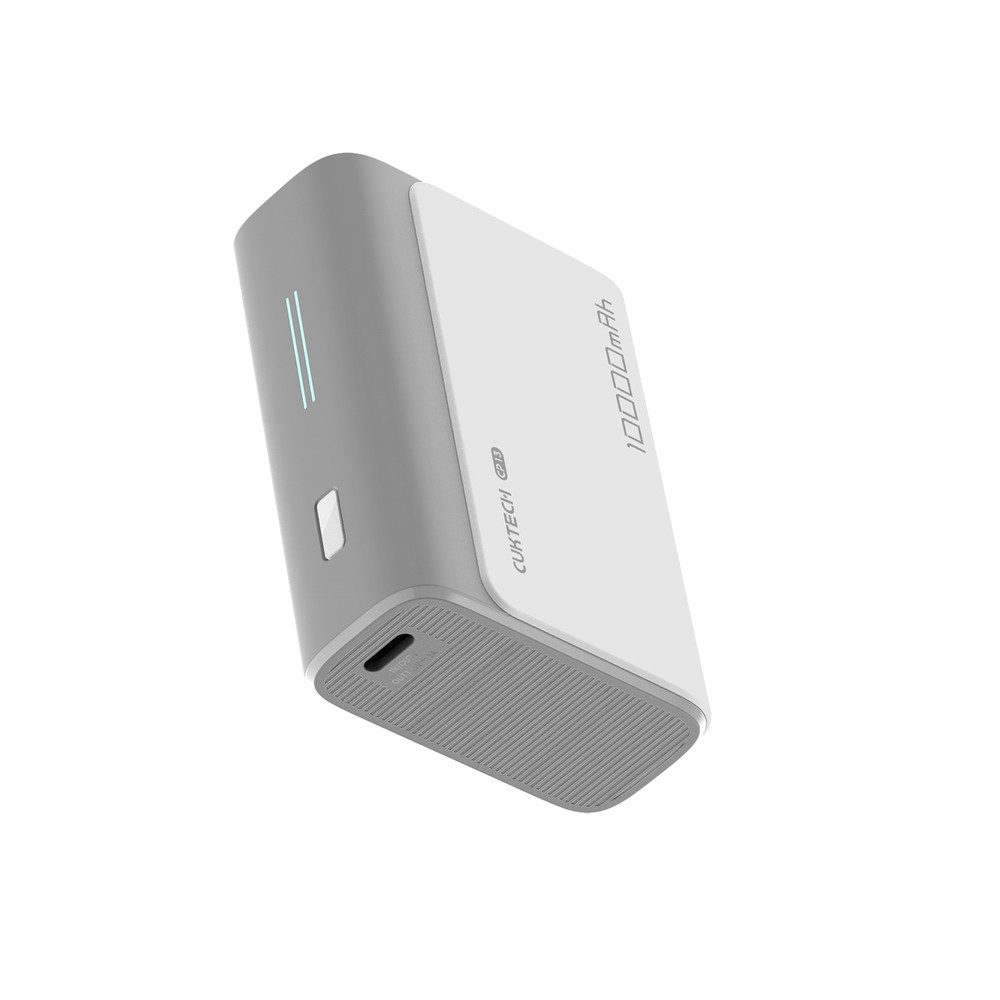 Cuktech Reiseakku Kompaktakku Powerbank 10000 mAh (1 St), 30W Schnellladung, USB-C+USB-A, 10000mAh, kompakt