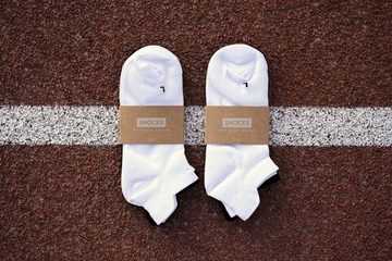 SNOCKS Laufsocken Laufsocken Herren & Damen Running Socken (4-Paar) mit Fersenlasche und atmungsaktiv durch Mesh