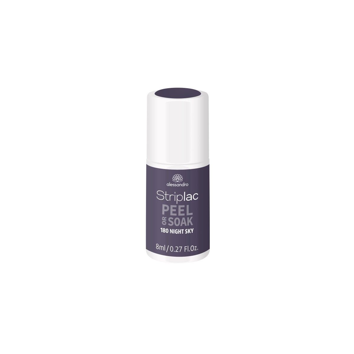 alessandro international Nagellack Alessandro Striplac Peel or Soak 180 Night Sky 8 ml