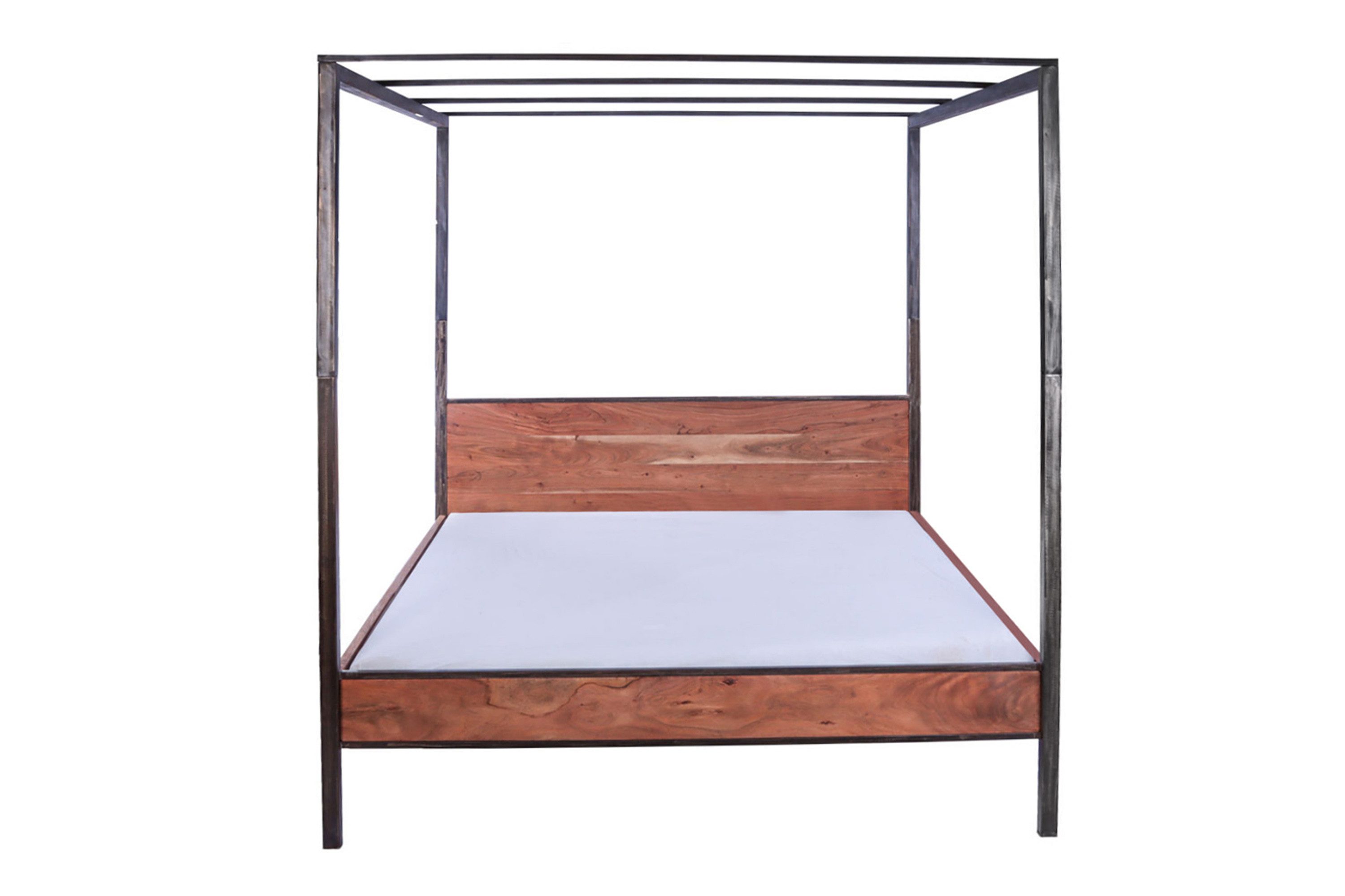 Loreno® Himmelbett Romy, massives Akazienholz, mit günstig online kaufen