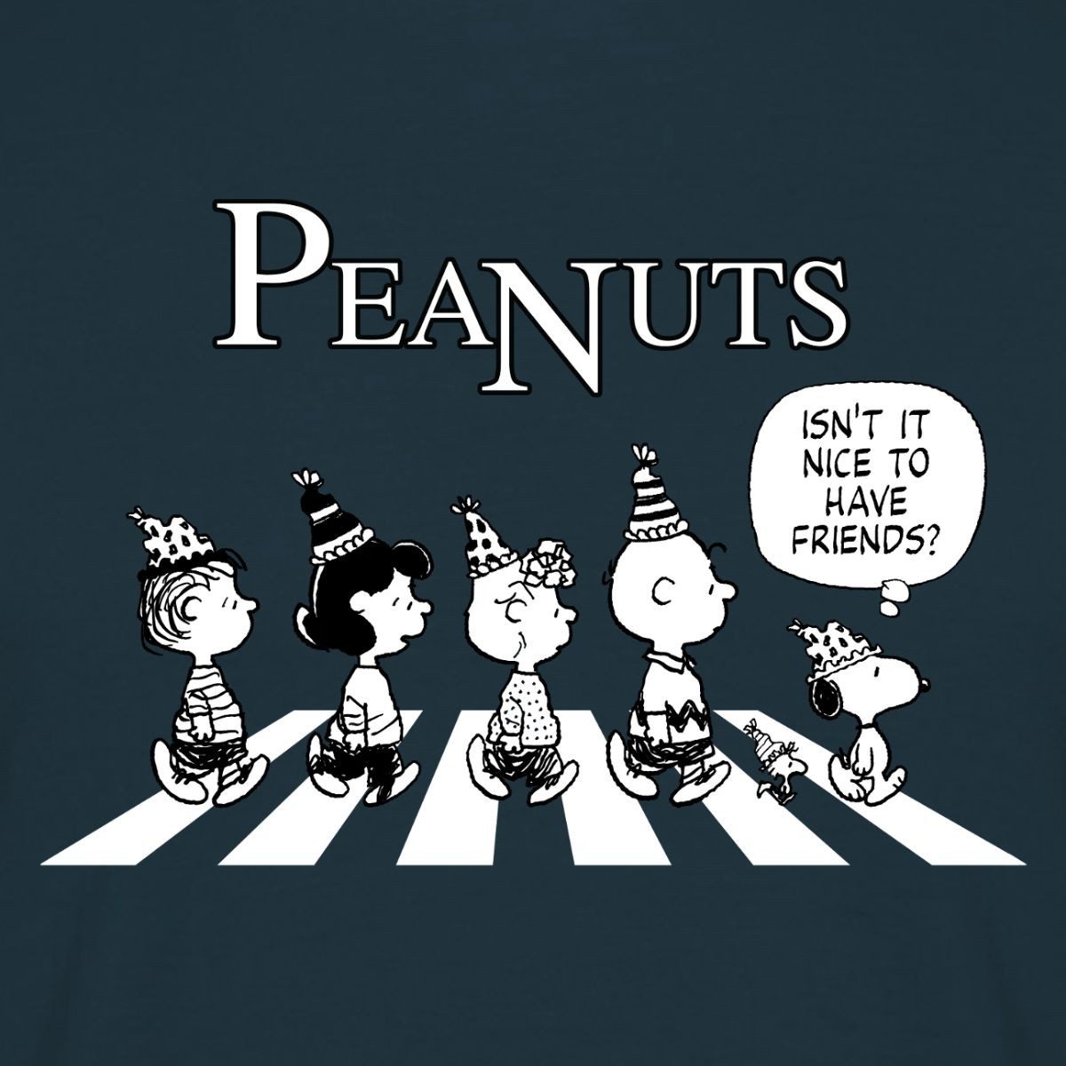 Spreadshirt T-Shirt Peanuts Snoopy, Charlie, Stella & Lucy Geburtstag Männer T-Shirt (1-tlg)
