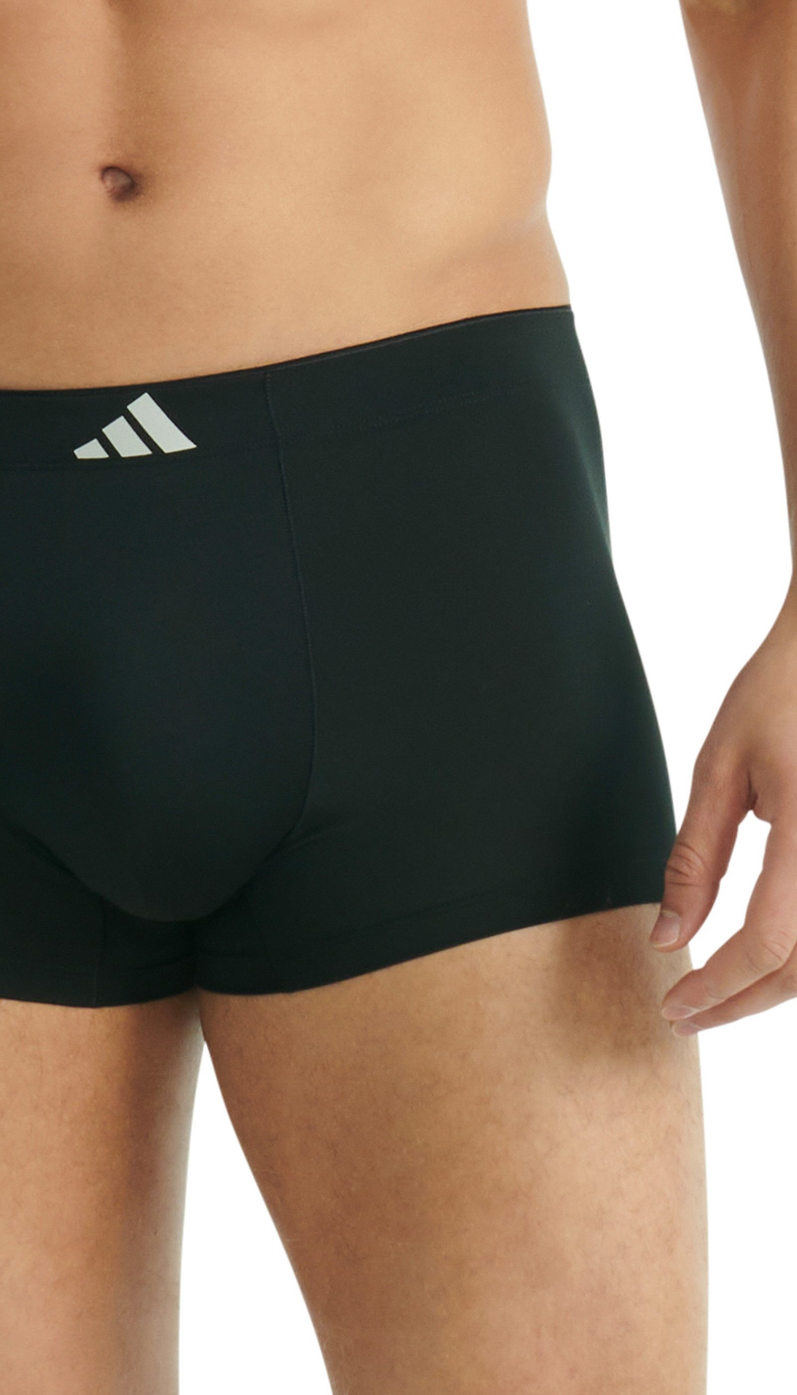 adidas Sportswear Trunk Active Micro Tech (3er Pack) ohne Eingriff, weiche Nähte, elastisch, Microfaser, Single Jersey