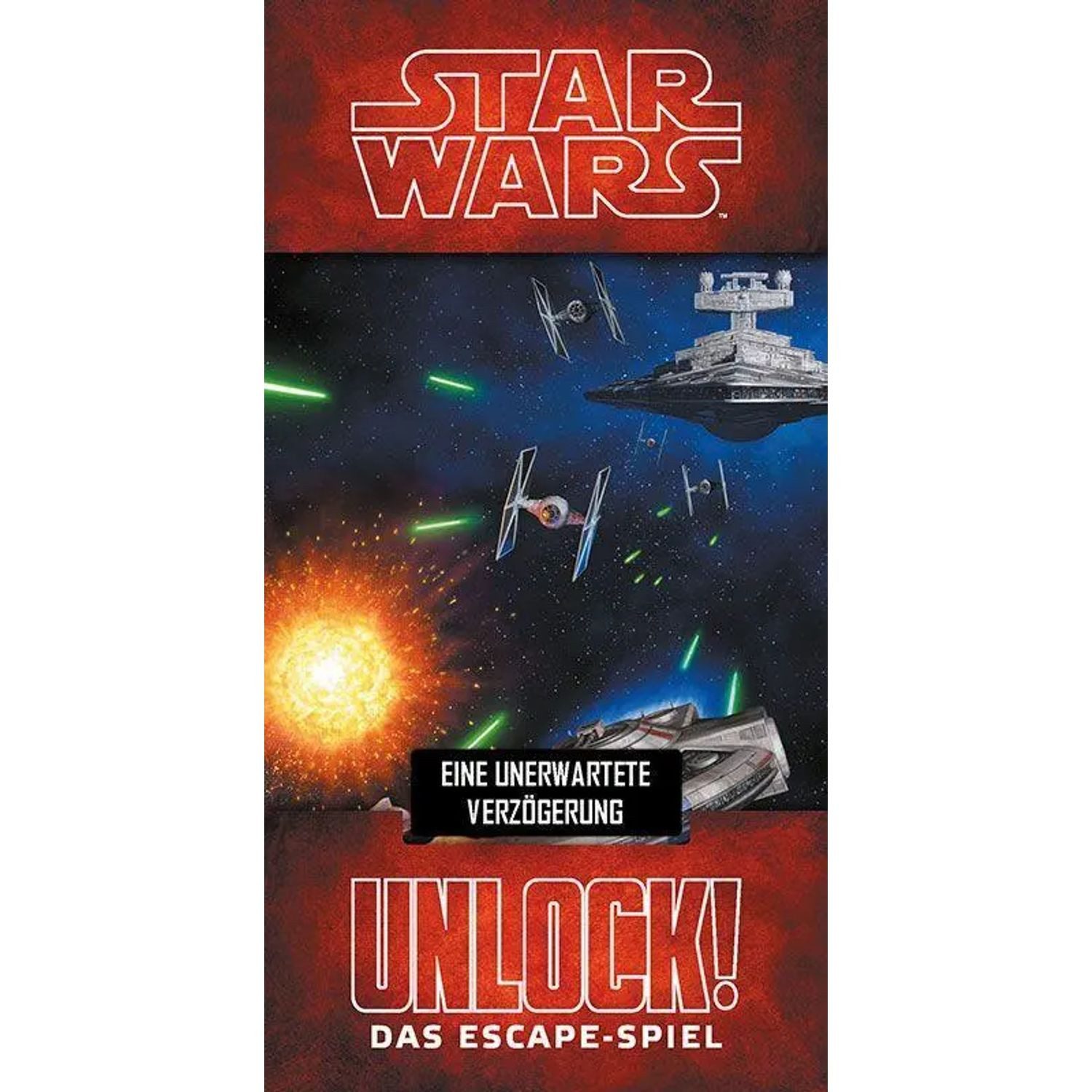 Asmodee Spiel Unlock! Star Wars Eine unerwartete Verzögerung (Einzelszenario)