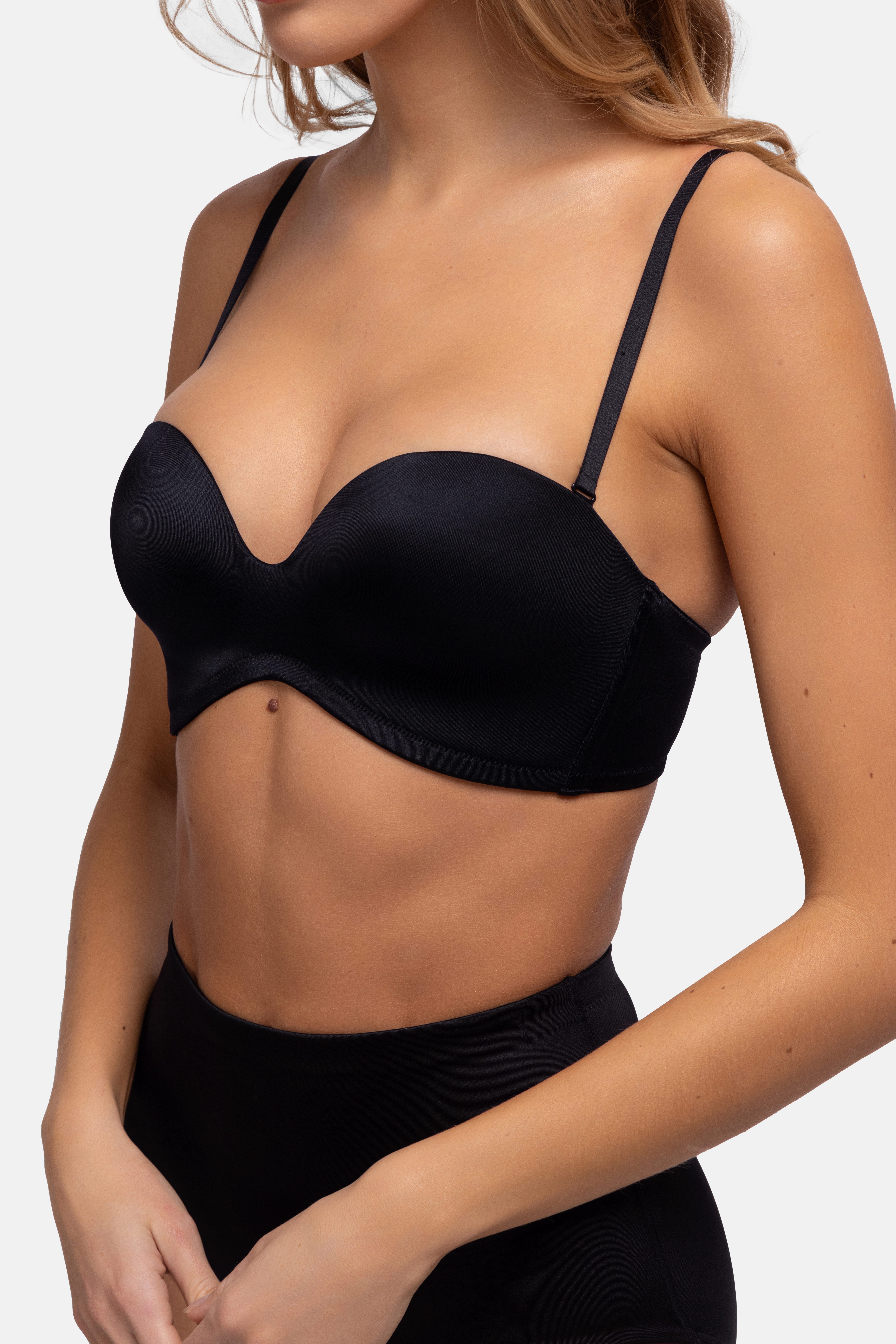 Dorina Bandeau-BH Sublime Sculpt weicher Stoff, modernes Design, leicht gepolstert