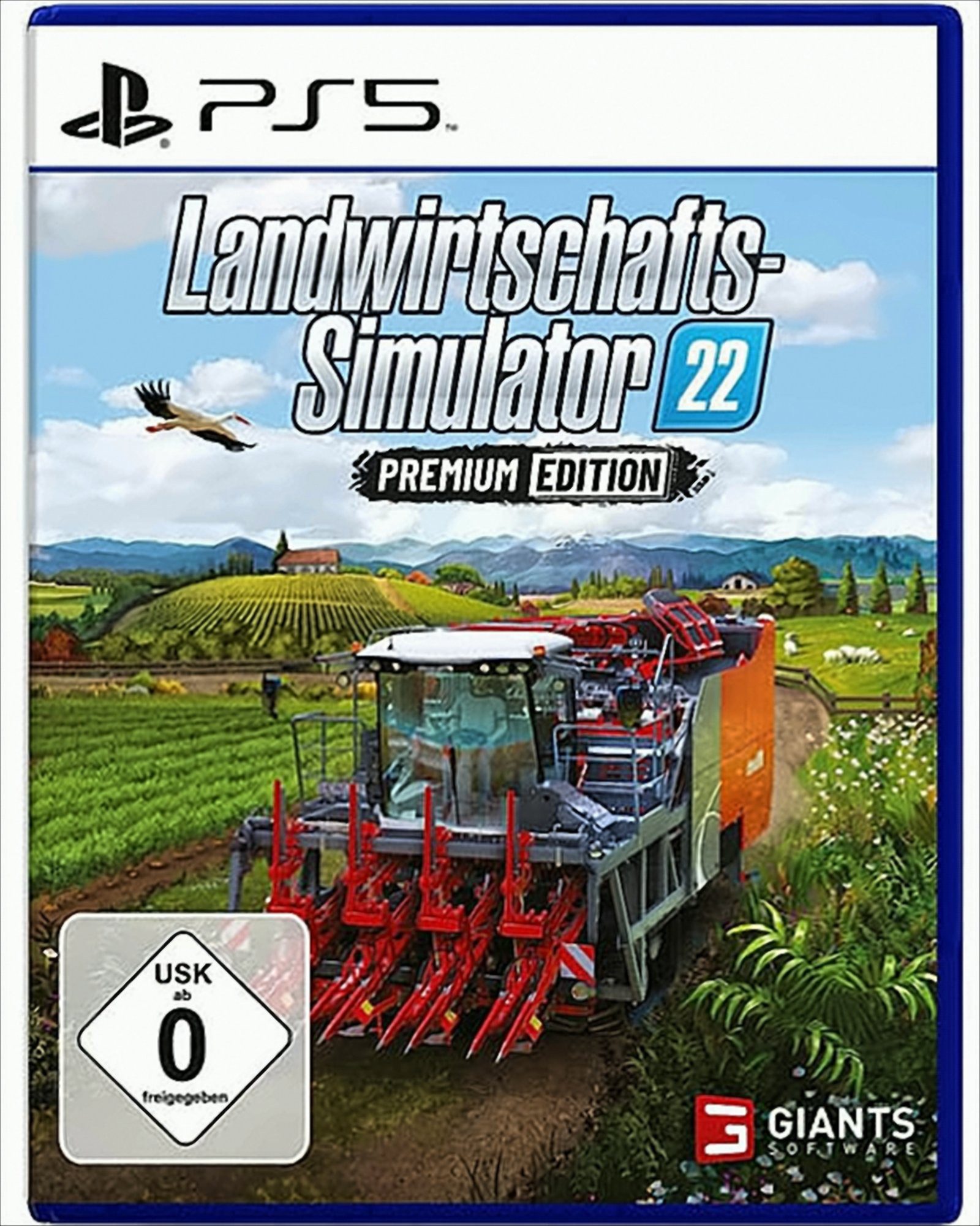 Landwirtschafts-Simulator 22 PS-5 Premium, Playstation 5