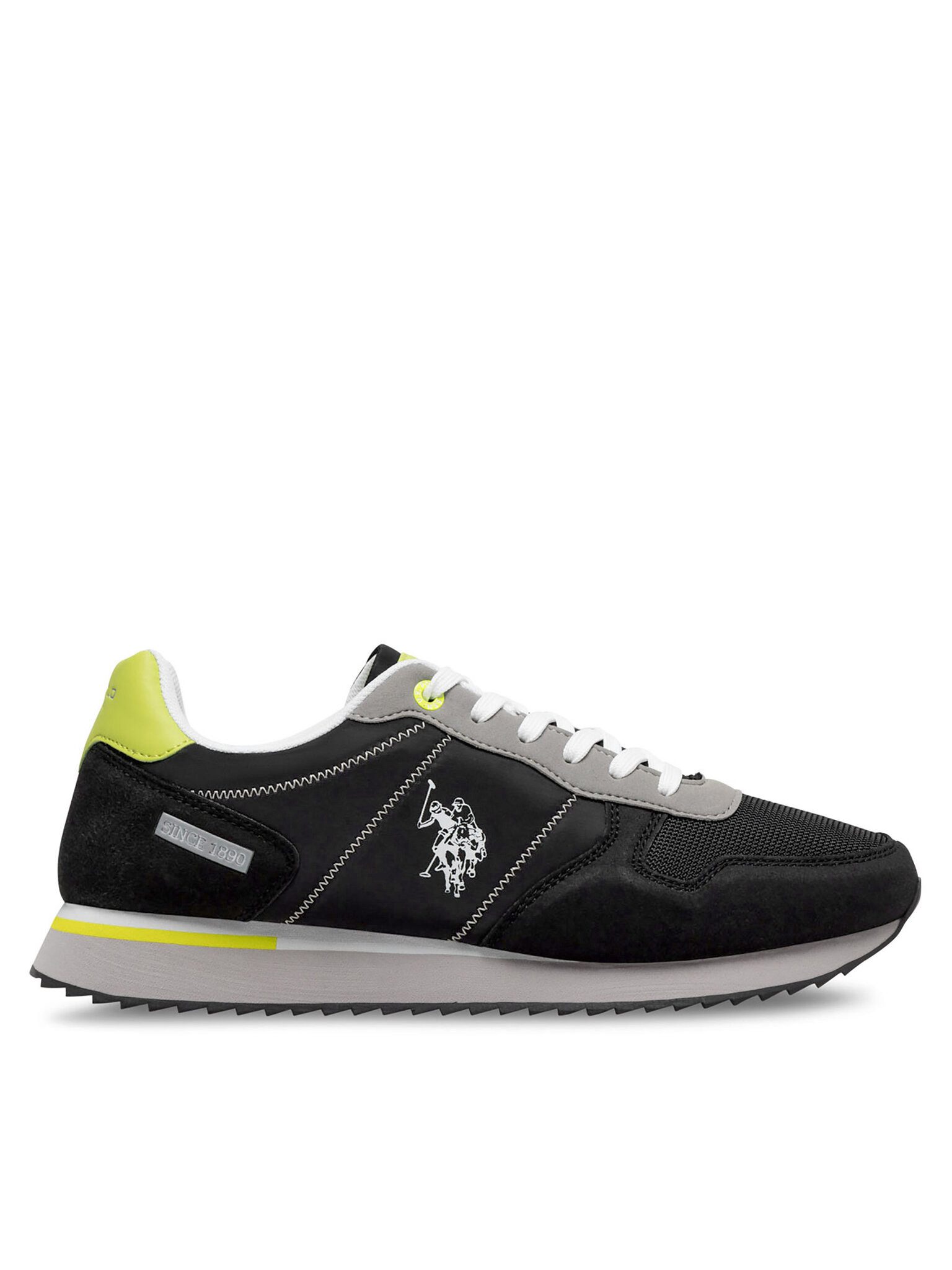 U.S. Polo Assn. U.S. Polo Assn. Sneakers Herren ALTENA001A Schwarz, Grün Sneaker