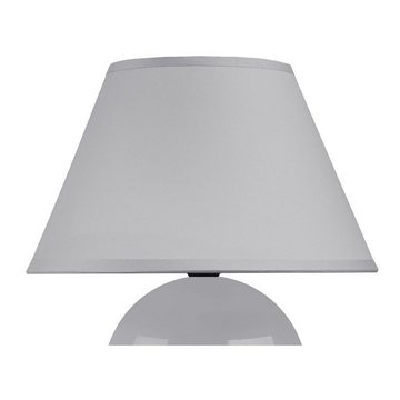 Konsimo Tischleuchte HULAR Tischlampe Nachttischlampe Schreibtischlampe, ohne Leuchtmittel, 1,5m, E14