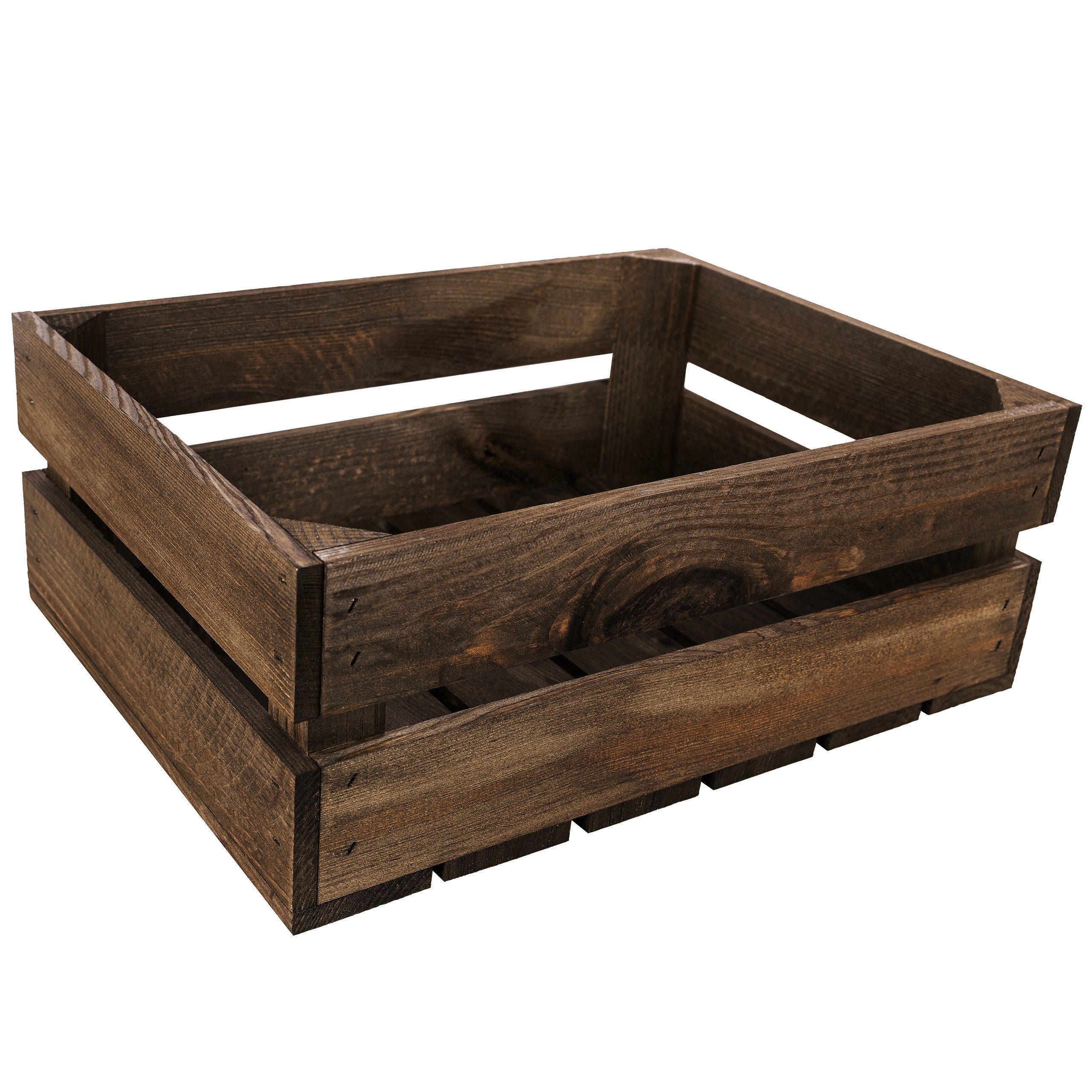 Creative Deco Holzkiste Kiste Holz Deko Holzkiste, Obstkiste Weinkisten Apfelkiste