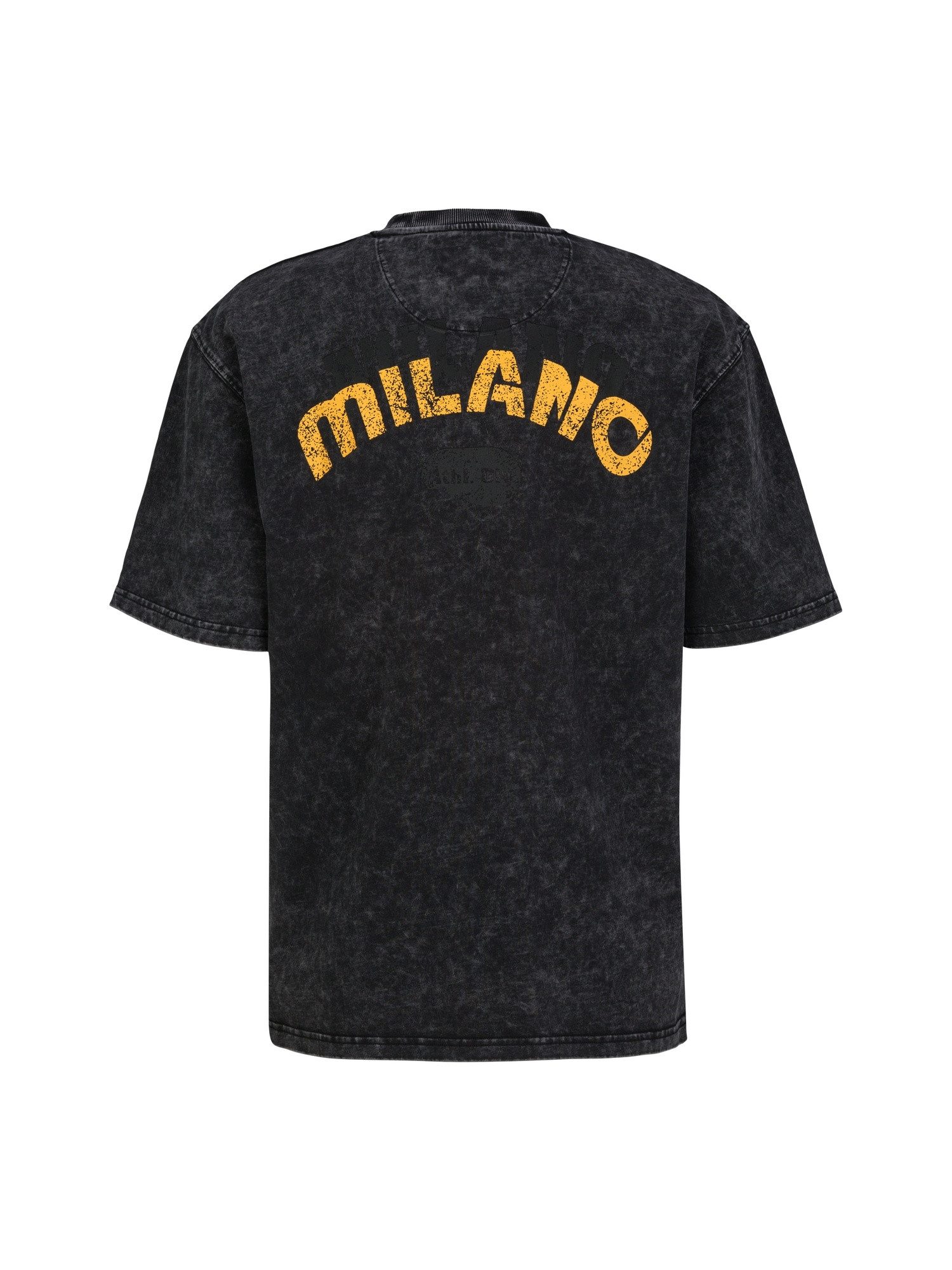 19V69 ITALIA T-Shirt Tamaro Vintage Herren Baumwoll T-Shirt Oversize Rundhals Vintage