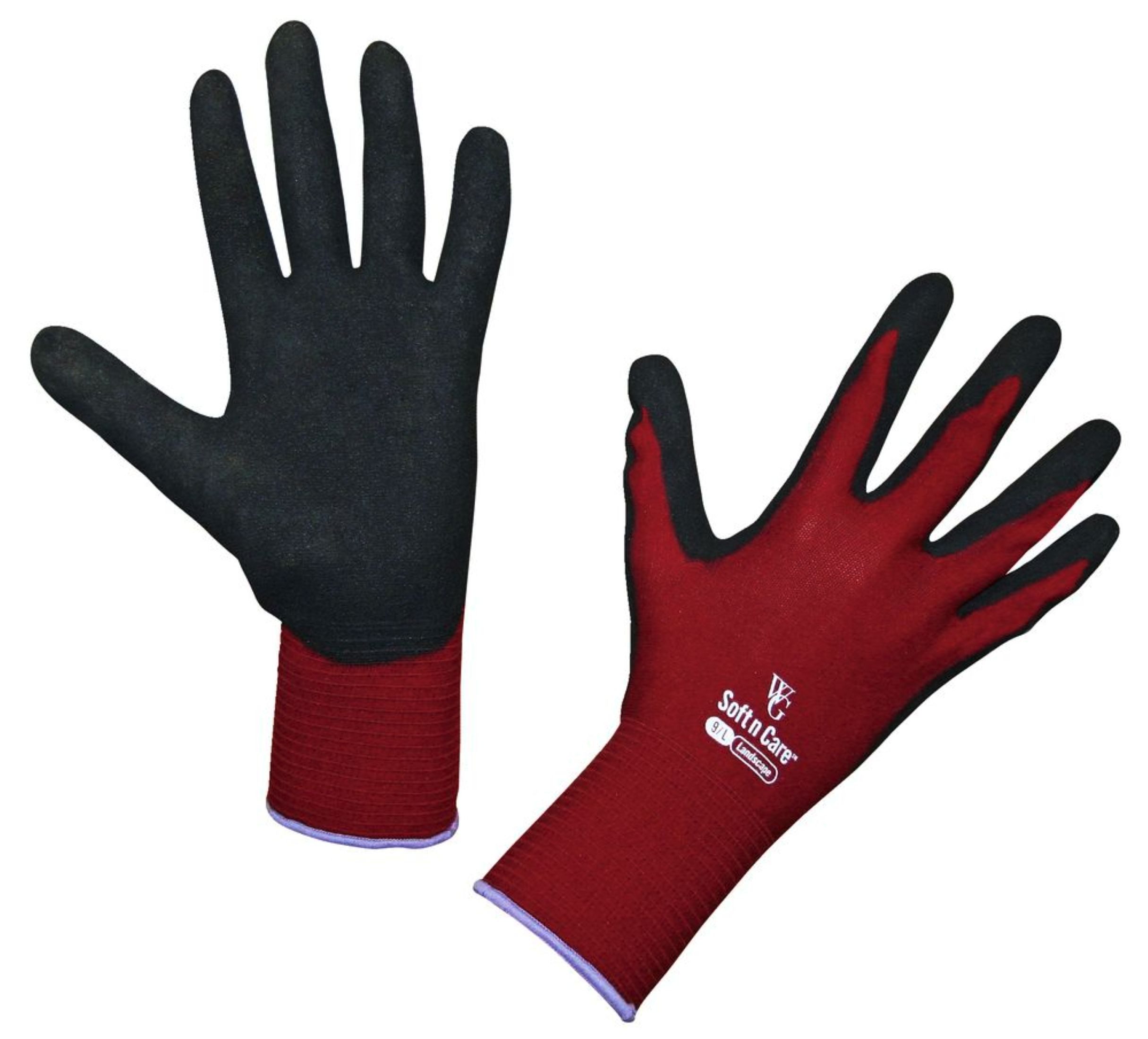 Arbeitshandschuhe Kerbl Soft N Care Landscape Gr. 8 Nitrilbeschichtung rot 297287