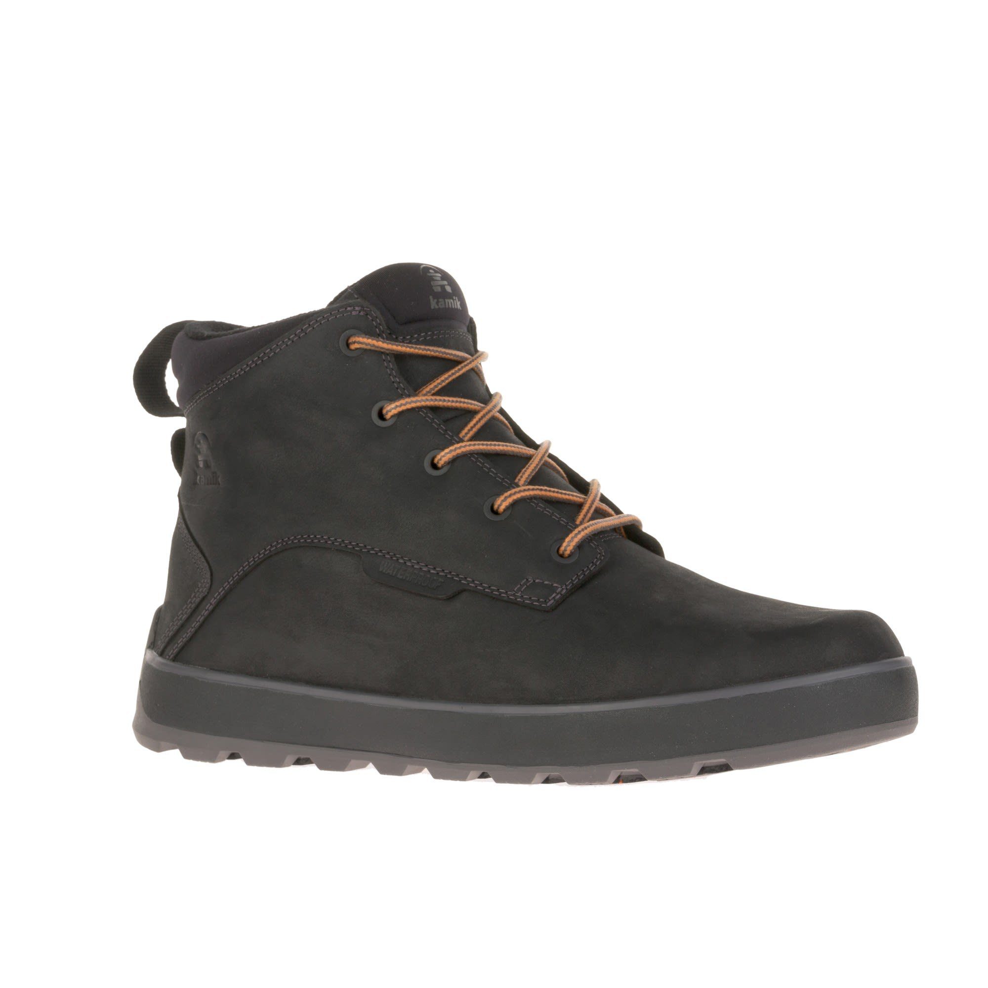 Kamik Kamik M Spencer Mid Herren Winterstiefel Winterstiefel schwarz