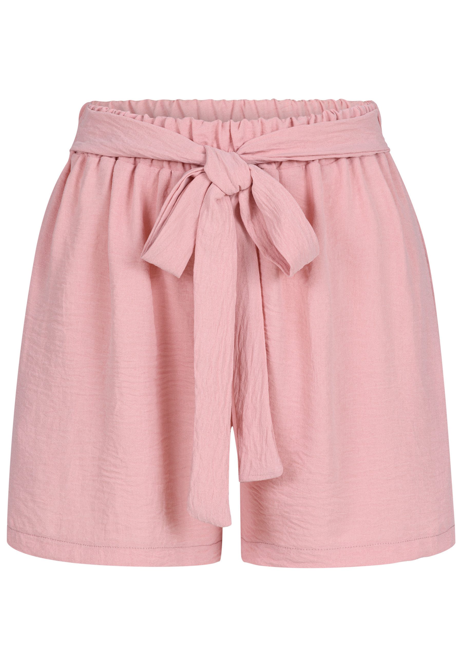 CLOUD 5IVE Shorts CLOUD 5IVE Musselin Shorts with tie belt (1-tlg)
