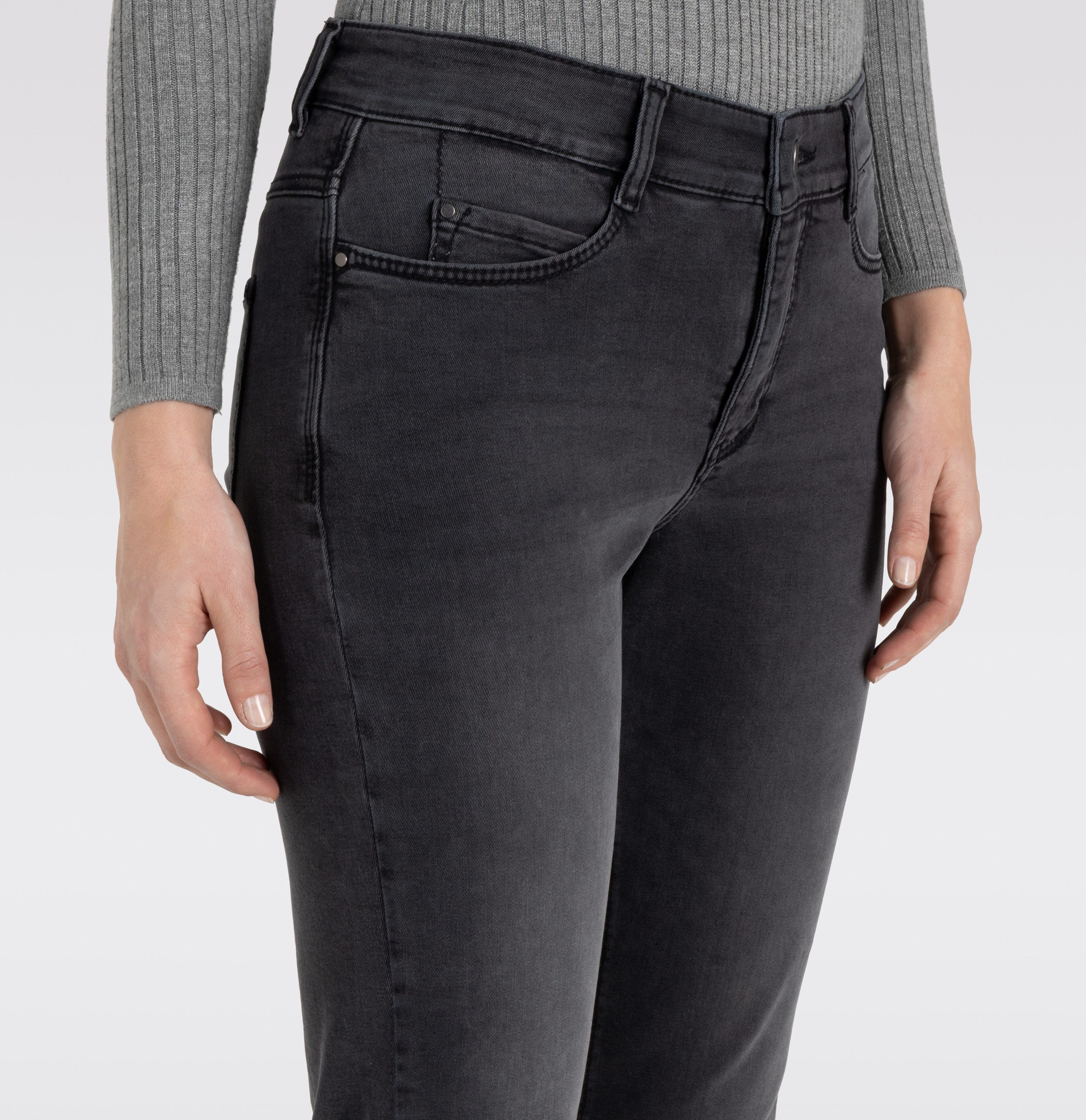MAC Stretch-Jeans MAC DREAM anthra fancy wash 5401-90-0355L D972