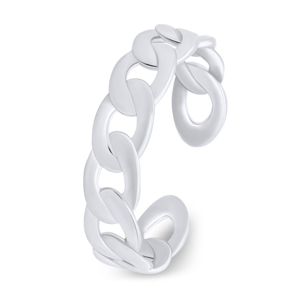 Brilio Silver Fingerring Eleganter offener Silberring RI082W günstig online kaufen