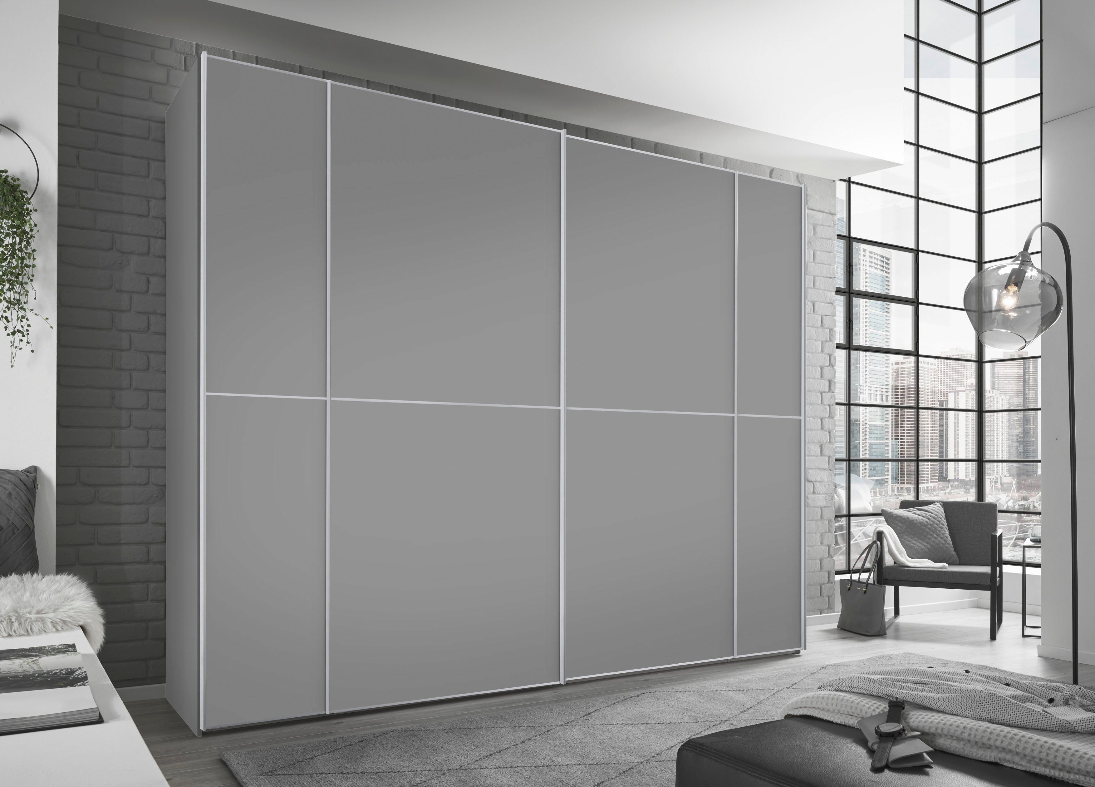 STAUD Schwebetürenschrank Sonett 200, Made in Germany mit vier verschiedenen Ausstattungsvarianten
