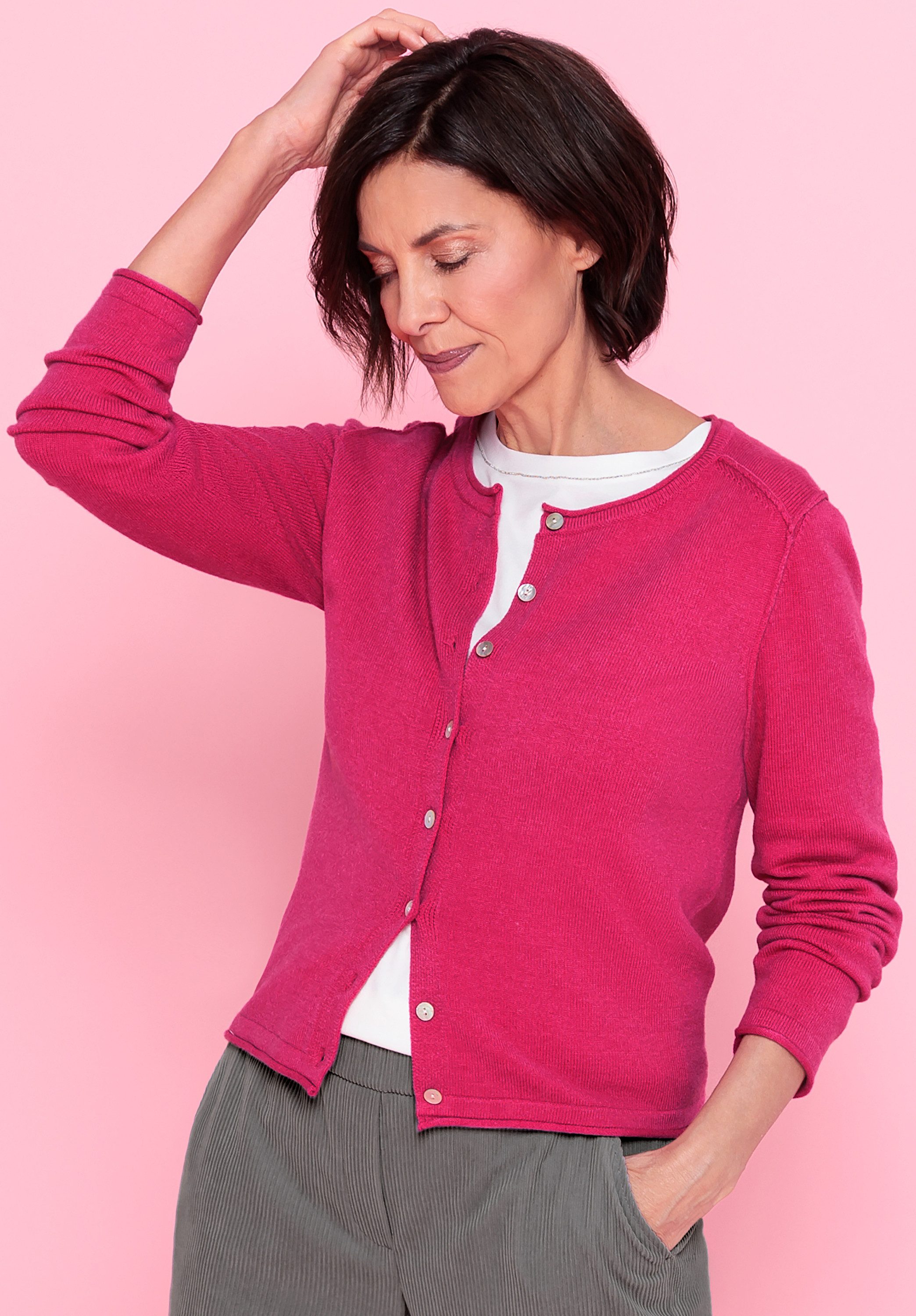 bianca Cardigan RANIS aus weicher Strickware günstig online kaufen