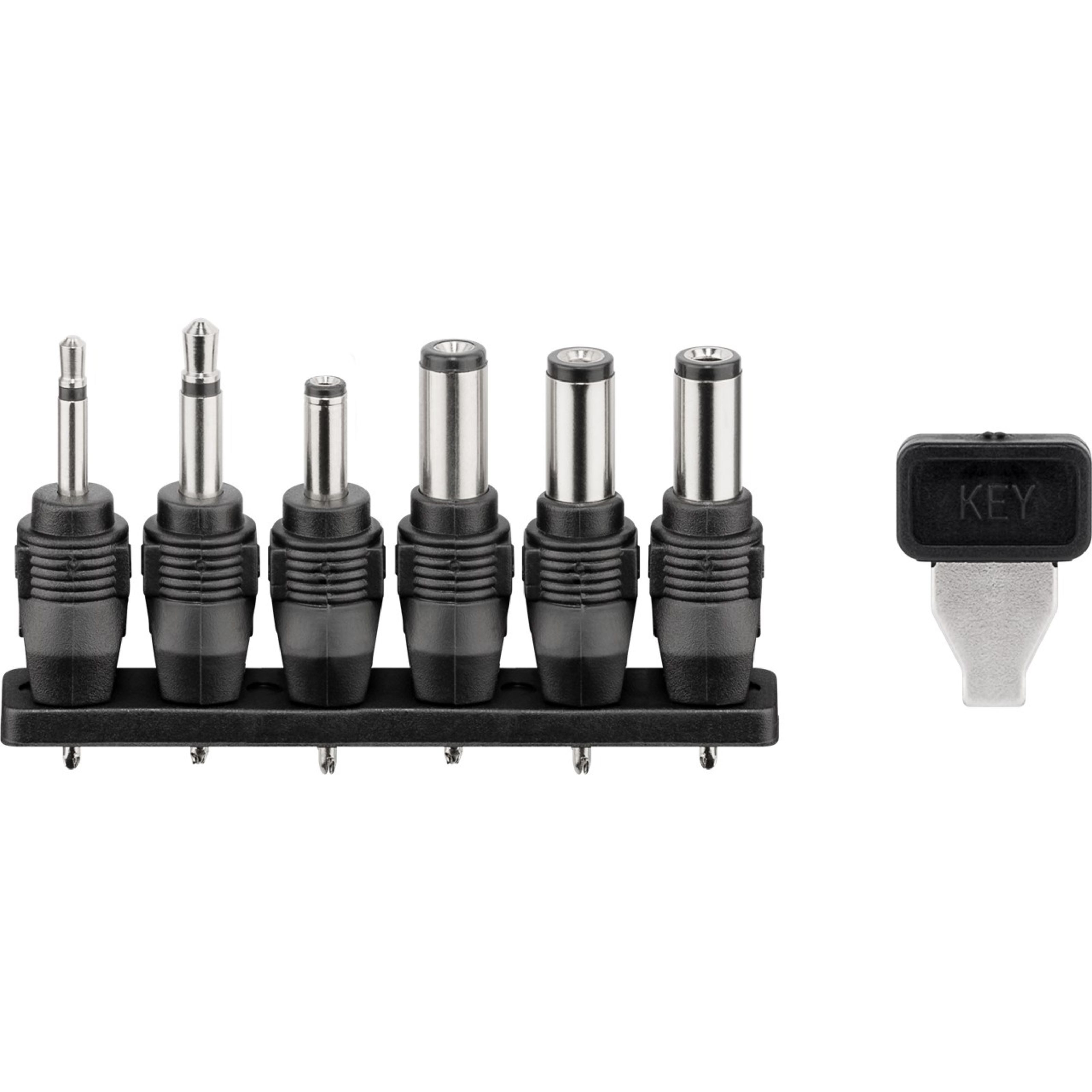 Goobay Netzteil (Universal Netzteil 3 V - 12 V 1000 mA - Netzteil für Keyboards)