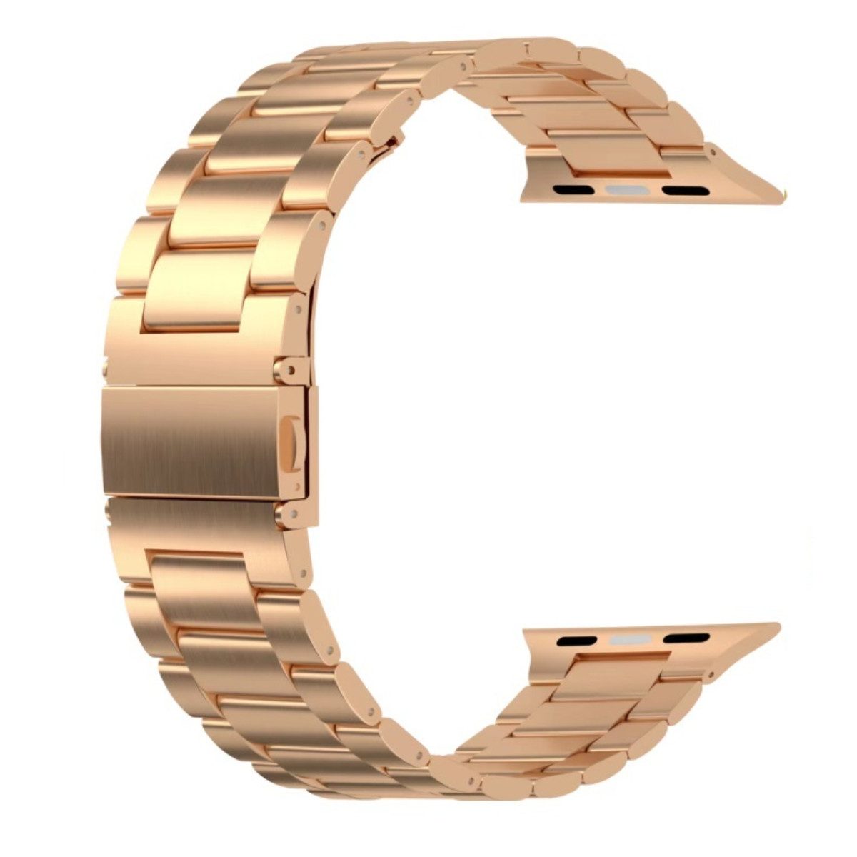 SWISSTEN Smartwatch-Armband für Apple Watch 38 / 40 / 41 mm, Hochwertiges Edelstahlarmband