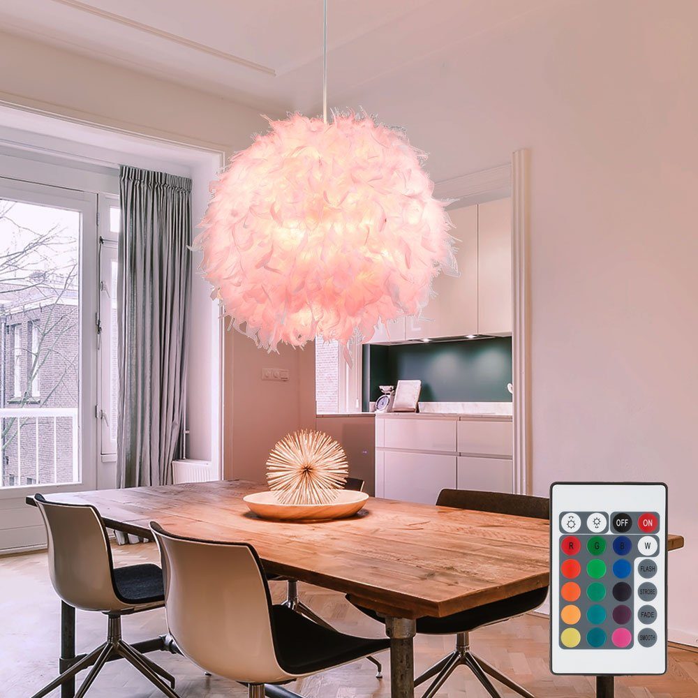 GLOBO LIGHTING Hängeleuchte, Leuchtmittel inklusive, Warmweiß, Farbwechsel, günstig online kaufen