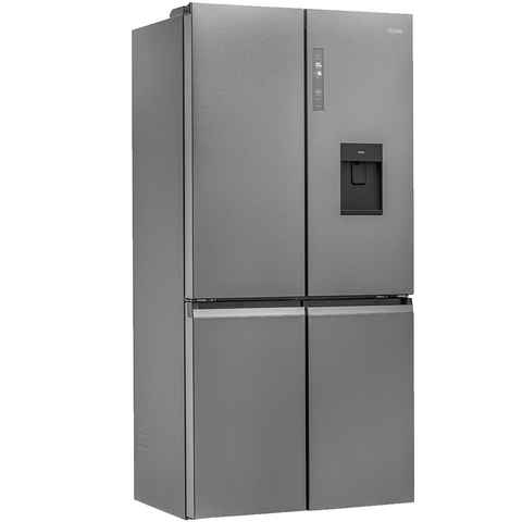 Haier Kühlschrank HTF-520WP7, 190 cm hoch, 90.5 cm breit, Wasserspender, No Frost, Silberionen, MyZone