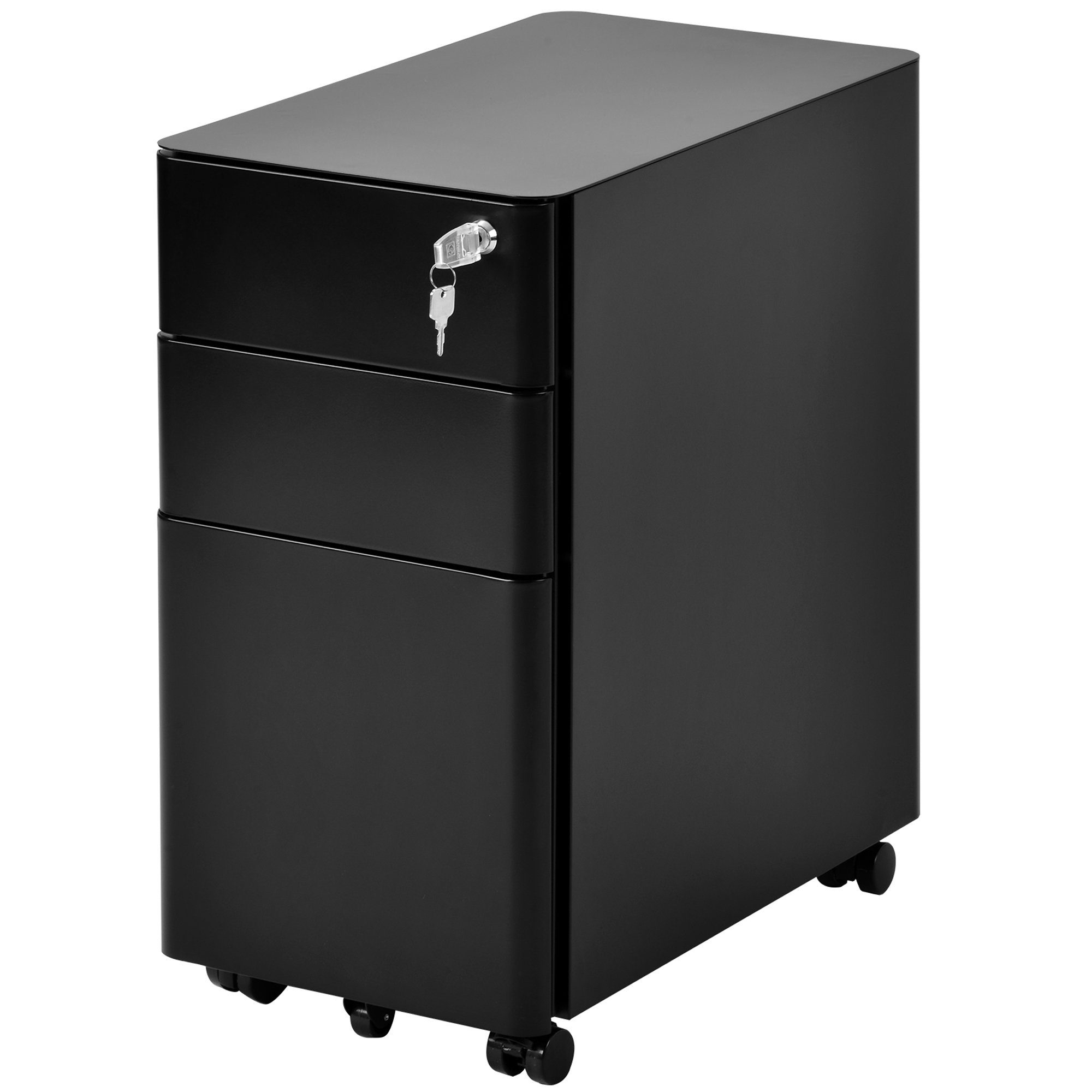 Produktbild von Hzuaneri Rollcontainer, Aktenschrank, Abschließbarer Büroschrank It 3