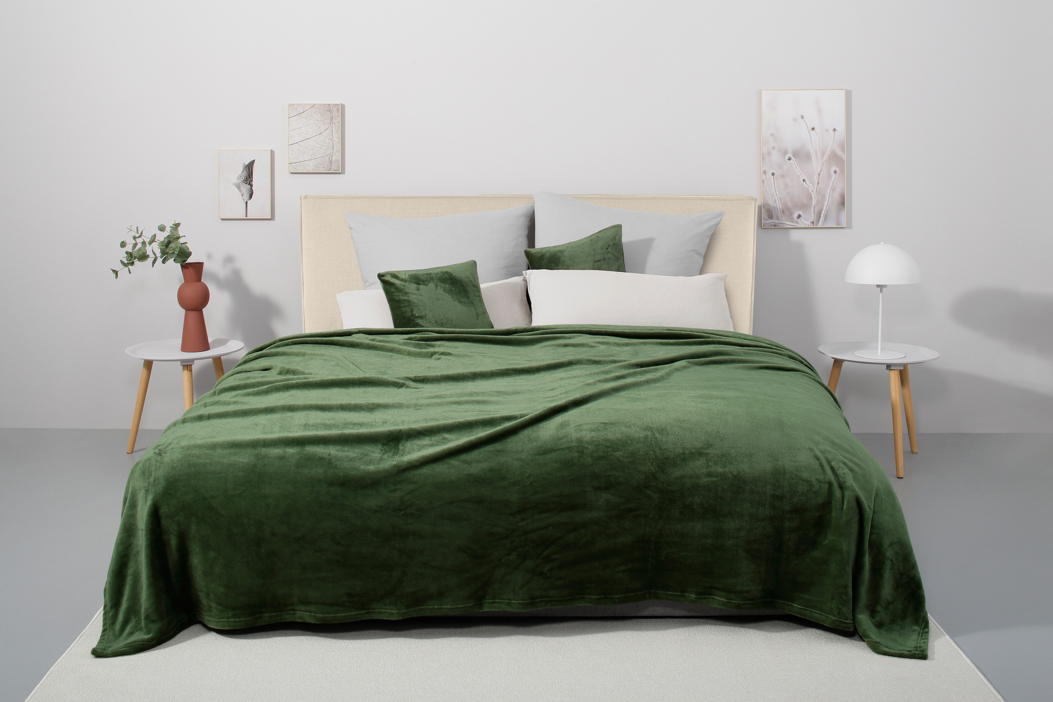OTTO home Tagesdecke Desner3, Soft-Touch-Oberfläche, viele Farben erhältlich, Decke ab 140x210 cm