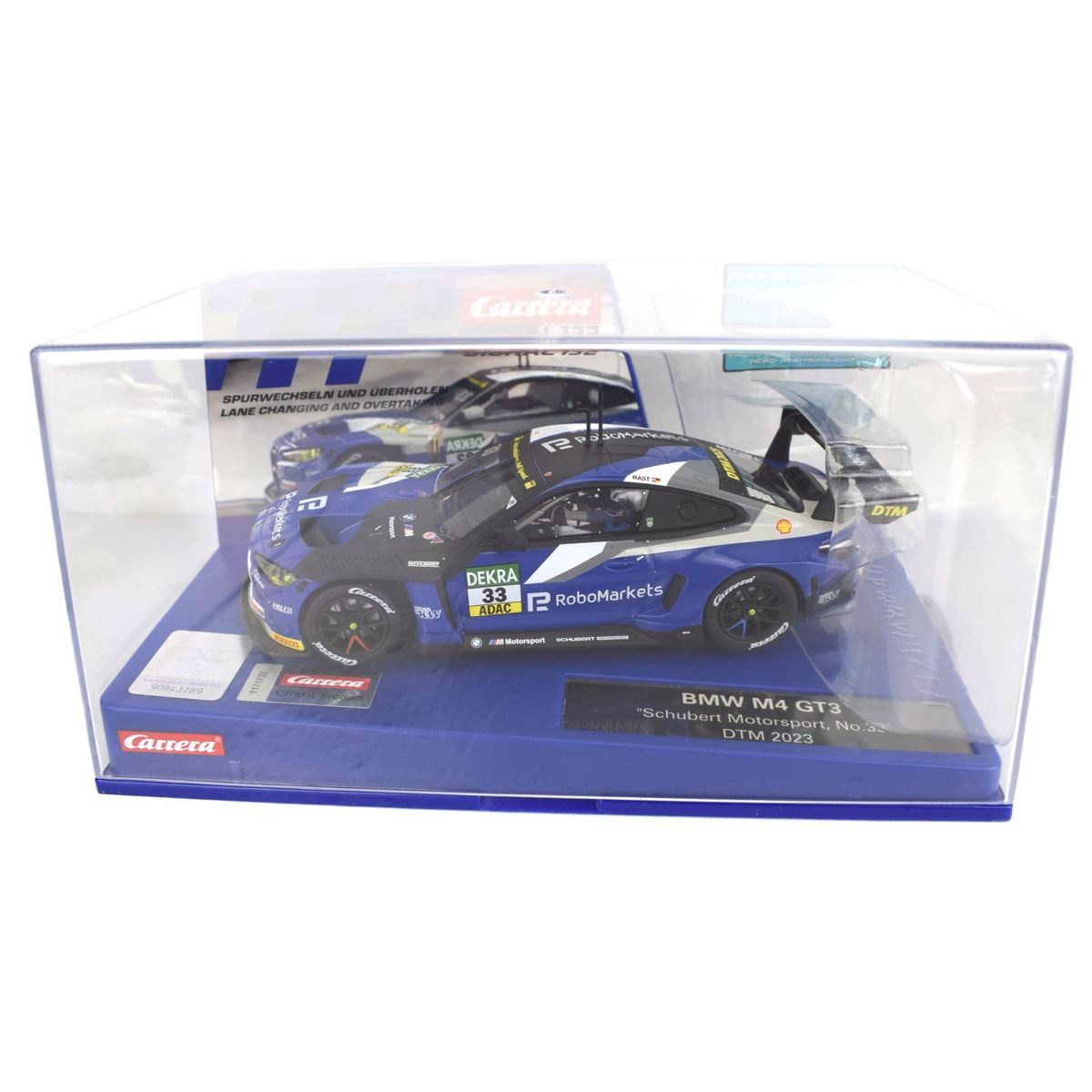 Carrera® Rennbahn-Auto Carrera Digital 132 DTM Rennwagen Audi BMW und Mercedes, Mit Beleuchtung
