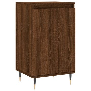 furnicato Sideboard Braun Eichen-Optik 40x35x70 cm Holzwerkstoff