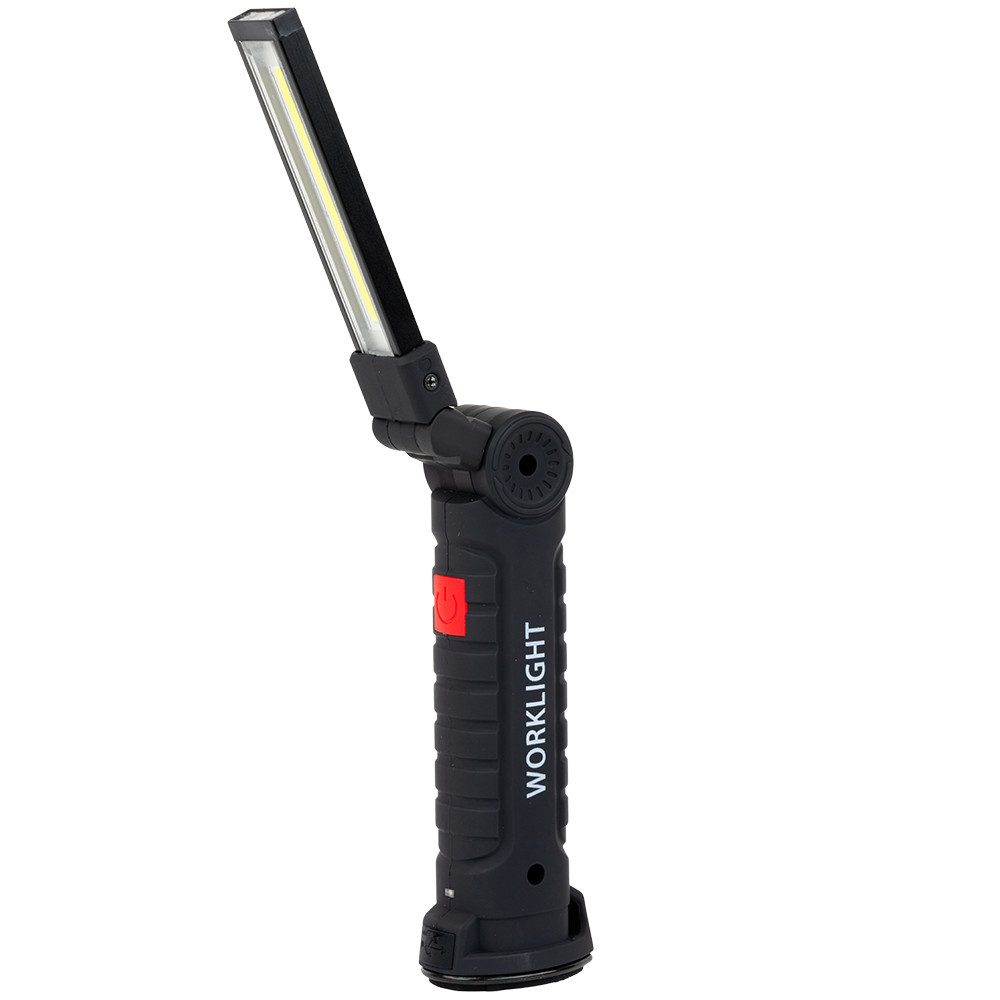 LUXULA LED Arbeitsleuchte LUXULA Arbeitsleuchte 3 W 6000 K Tageslichtweiß Schwarz, Tageslichtweiß