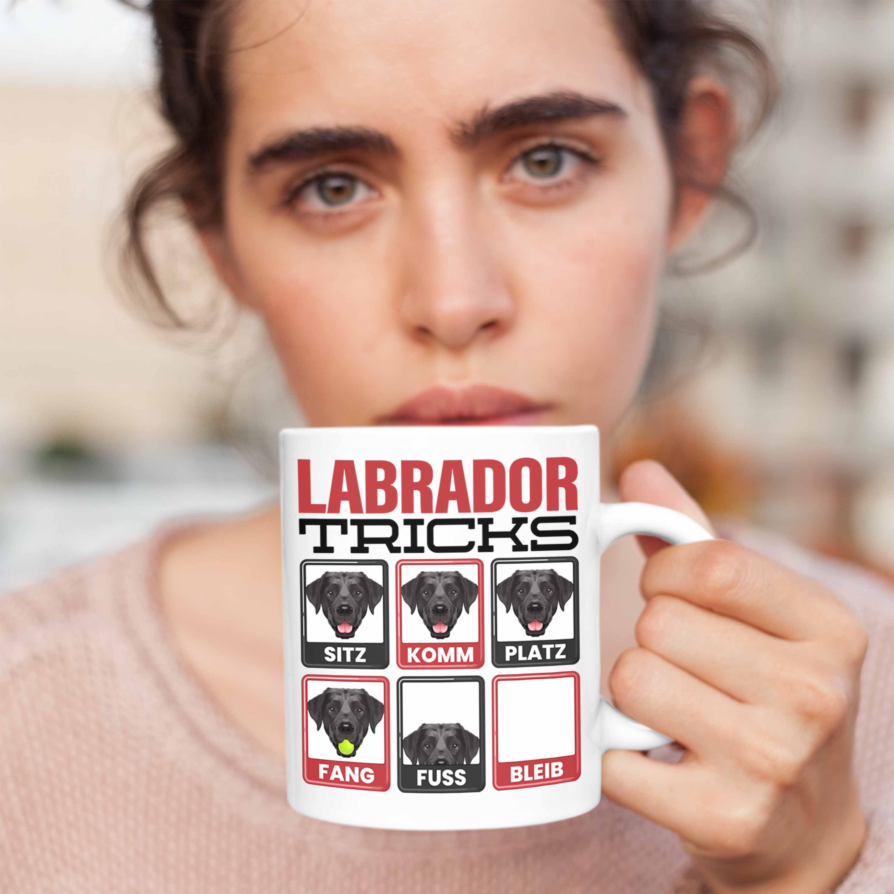 Labrador Trendation Besitzer Geschenk Lustiger Weiss Labrador Tasse Spruch Tasse Geschenkidee