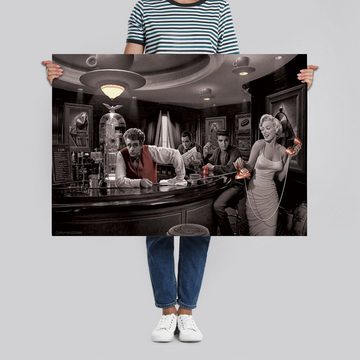 PYRAMID Poster Hollywood Legends Bar Poster Java Dreams 91,5 x 61 cm