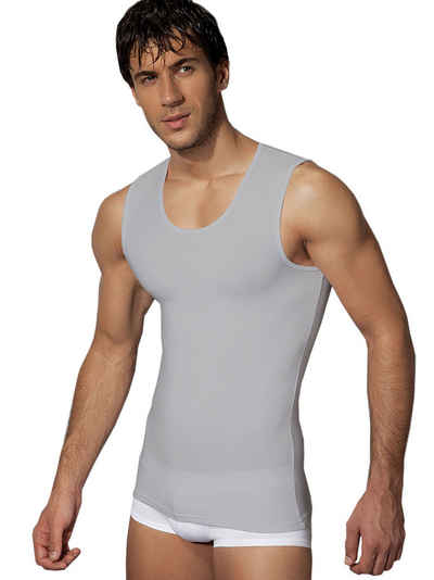 Doreanse Underwear Achselhemd Modal Qualität Business Unterhemd DA2205, Grau, Größe: 56/58