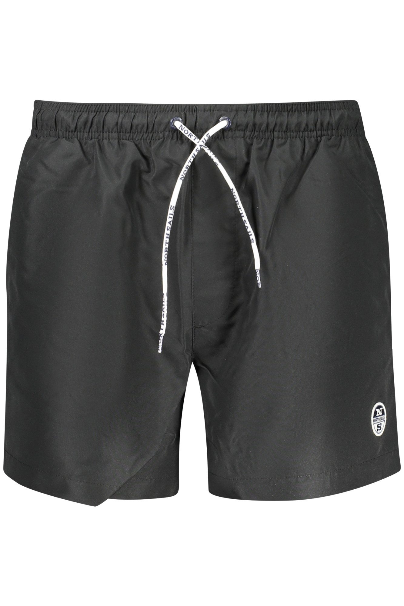 North Sails Badeshorts Herren Badehose Schwarz mit Kordelzug und Taschen - Sommermode 2023