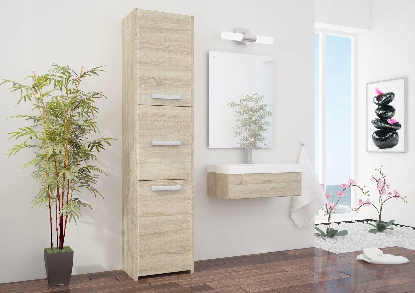 Home Collective Badmöbel-Set Badschrank, Badregal mit günstig online kaufen