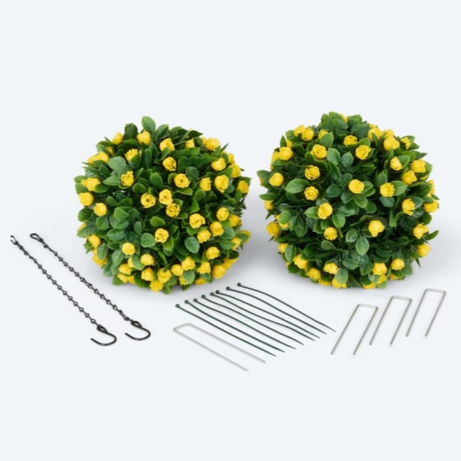 Kunstblume künstlicher Blütenball für das Beet, günstig online kaufen