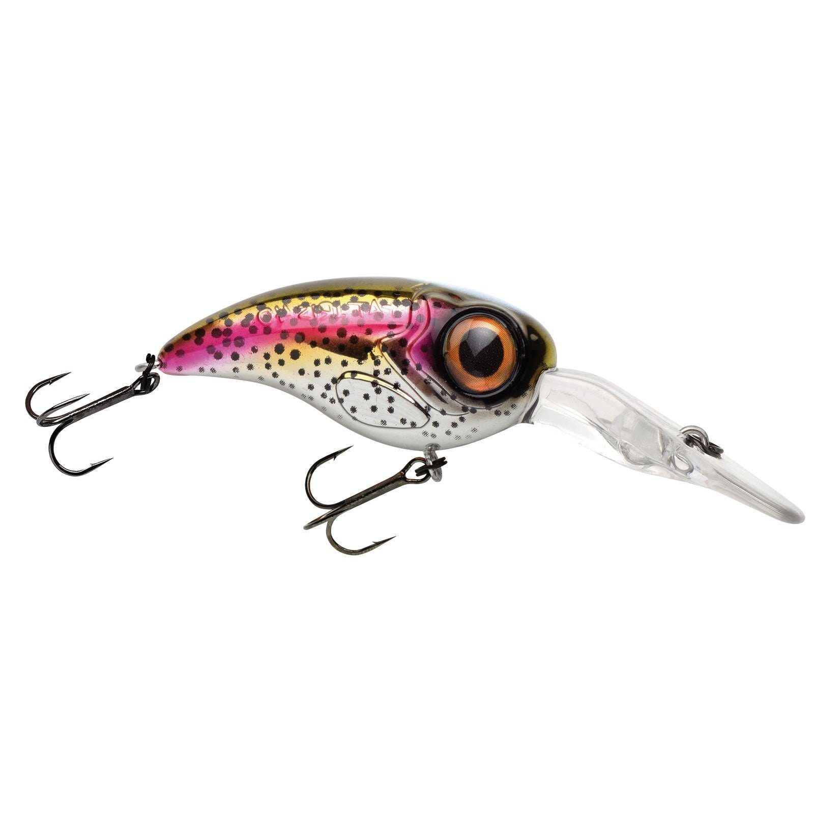 SPRO Kunstköder Spro Fat Iris 40 DP/ Crankbait Deep Runner Rainbow Trout