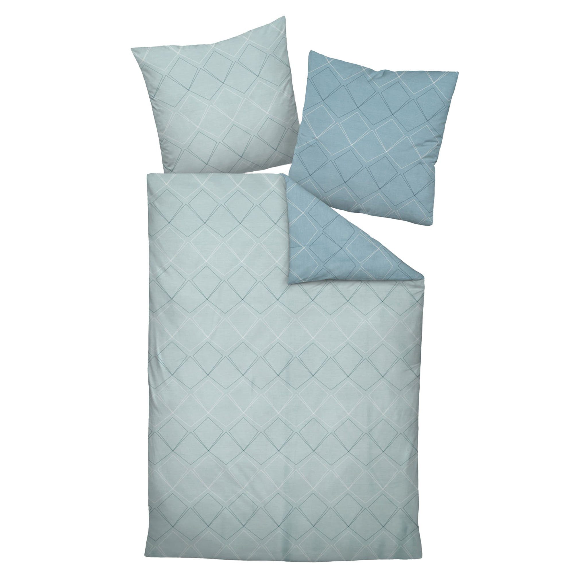 Janine Bettwäsche Unisex Bettwäsche 1er Pack Baumwolle J.D., Webware, 2 teilig, Webware