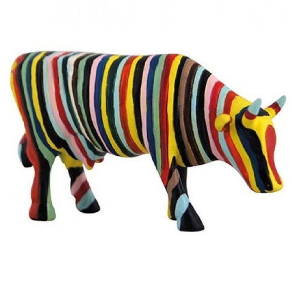 CowParade Tierfigur Striped - Cowparade Kuh Small