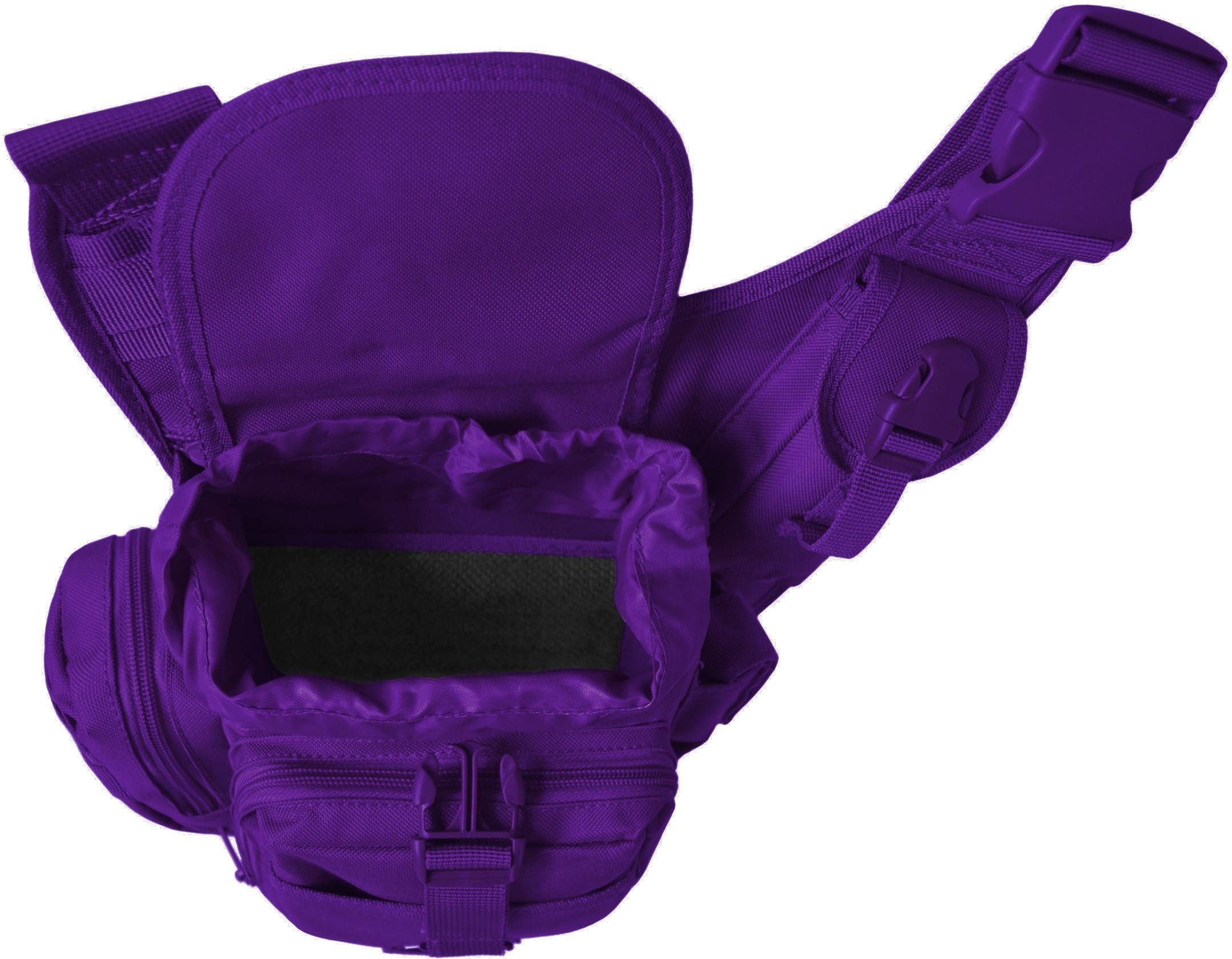 Rucksack Crossbody Violett Sling Multifunktions Bag SlingFit, normani Schultertasche Schulter-Umhängetasche Brusttasche Schultertasche Umhängetasche