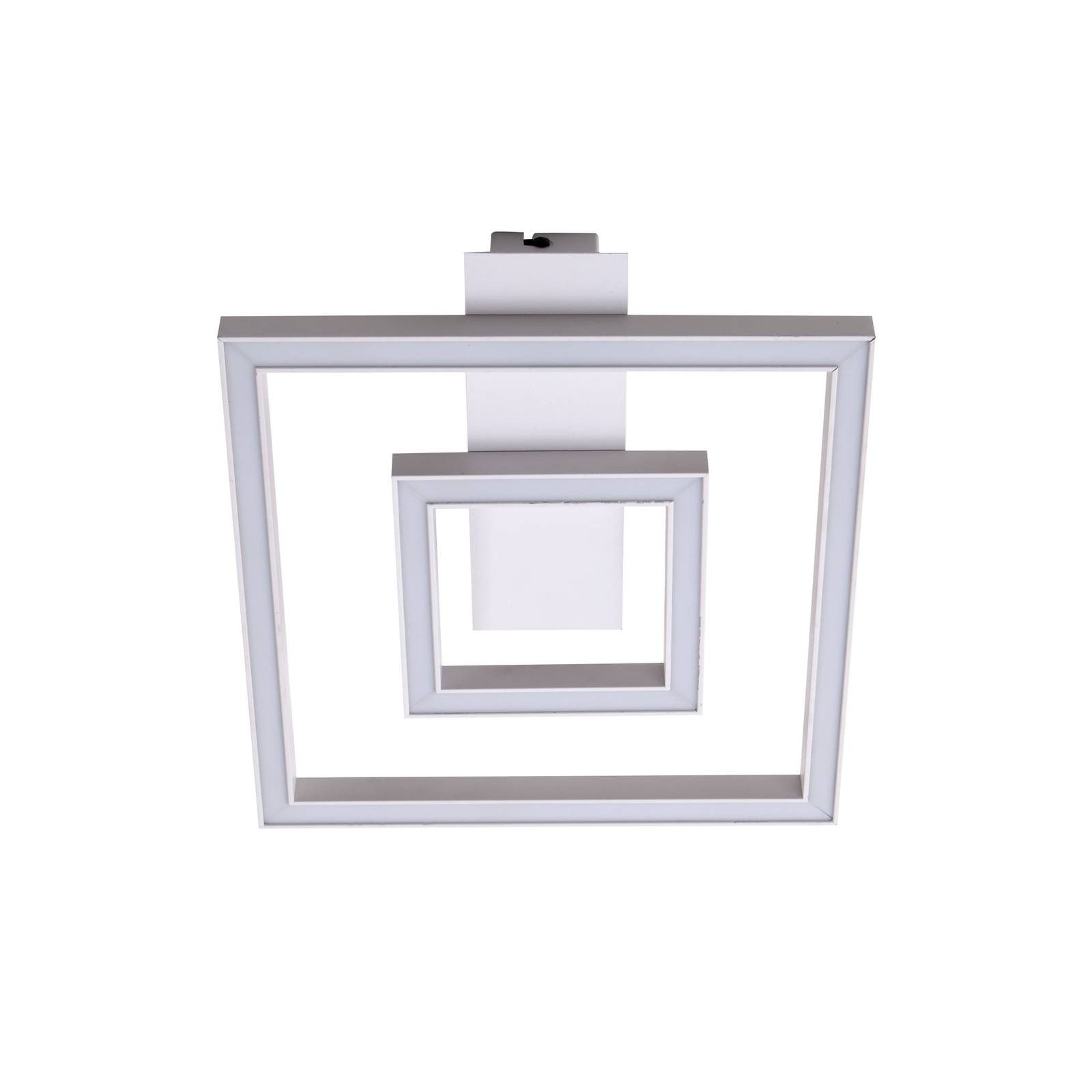 Lindby Deckenleuchten Madamo, LED, Metall, Weiß warmweiß IP20, LED 21 W gesamt, warmweiß