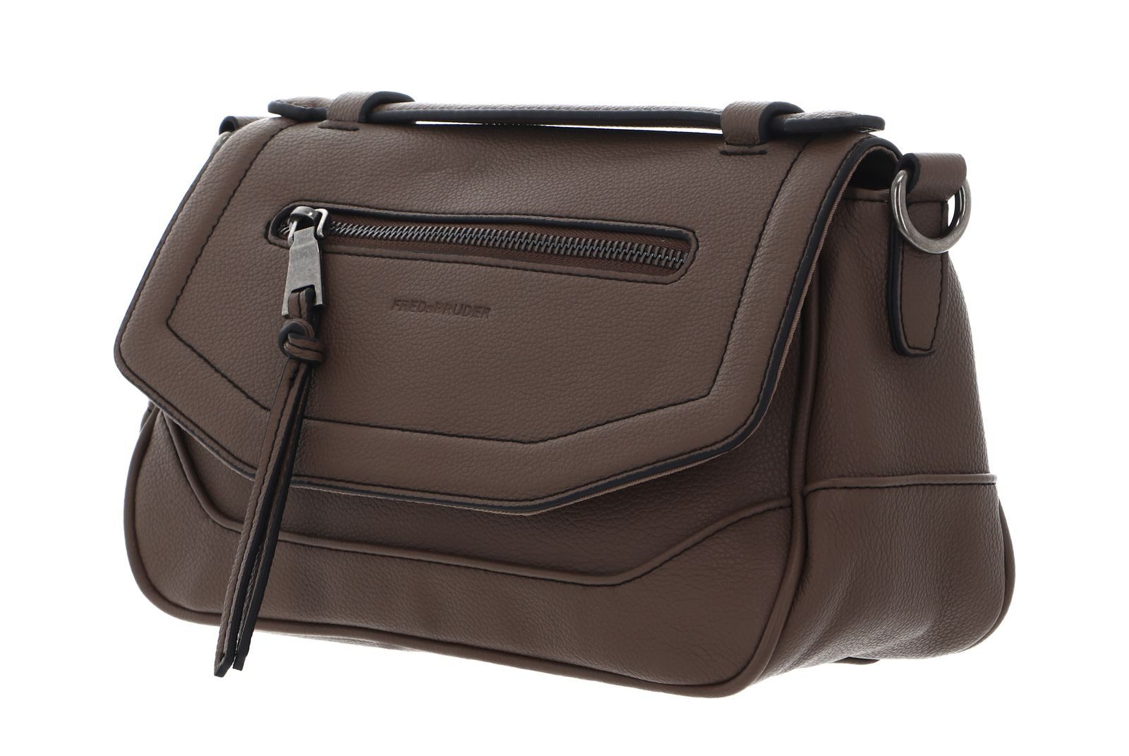 FREDsBRUDER Umhängetasche Flap Crossbody Bag, aus echtem Leder