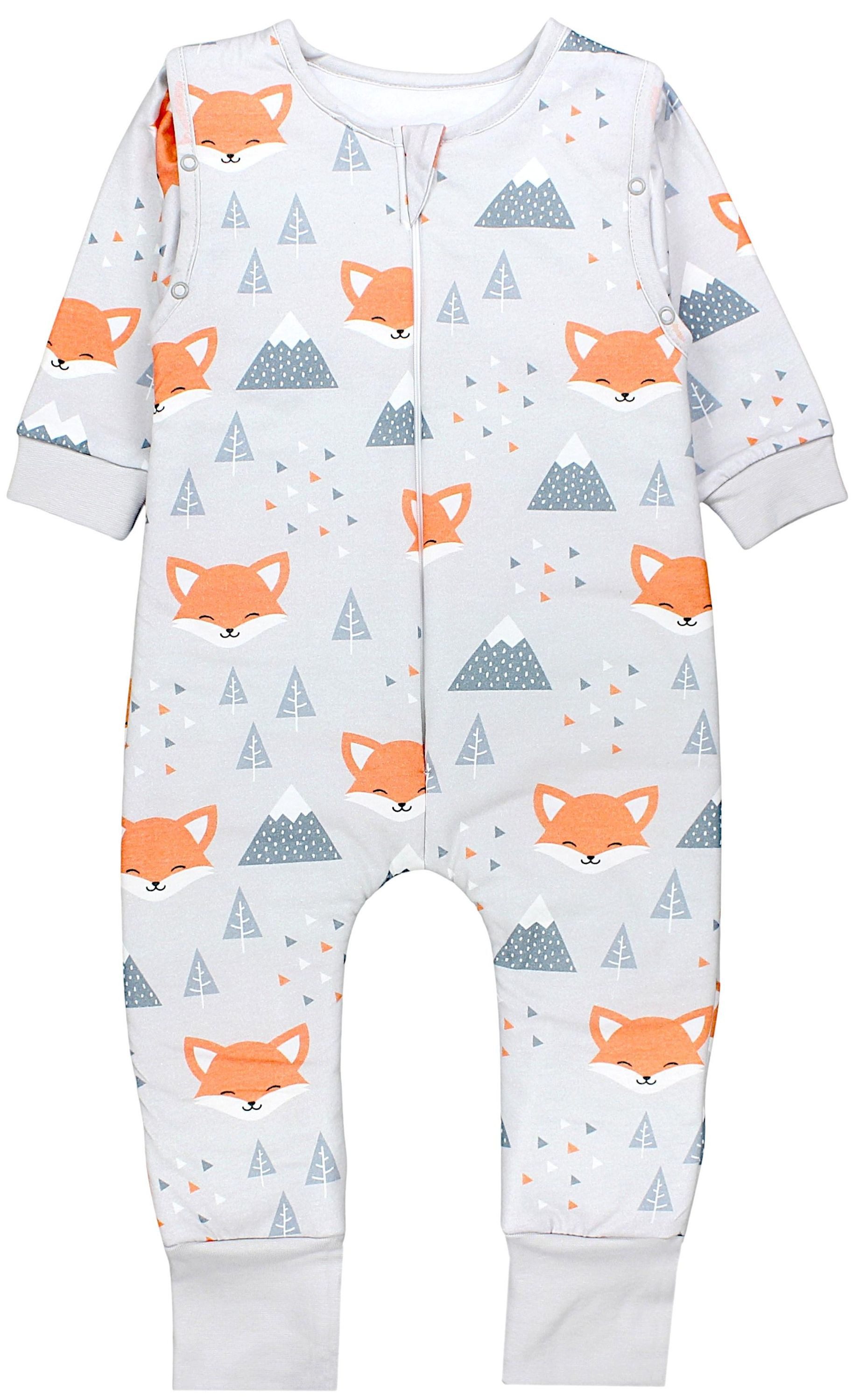 TupTam Babyschlafsack 2.5 TOG Schlafsack BIO-Baumwolle mit Beinen und Ärmel günstig online kaufen