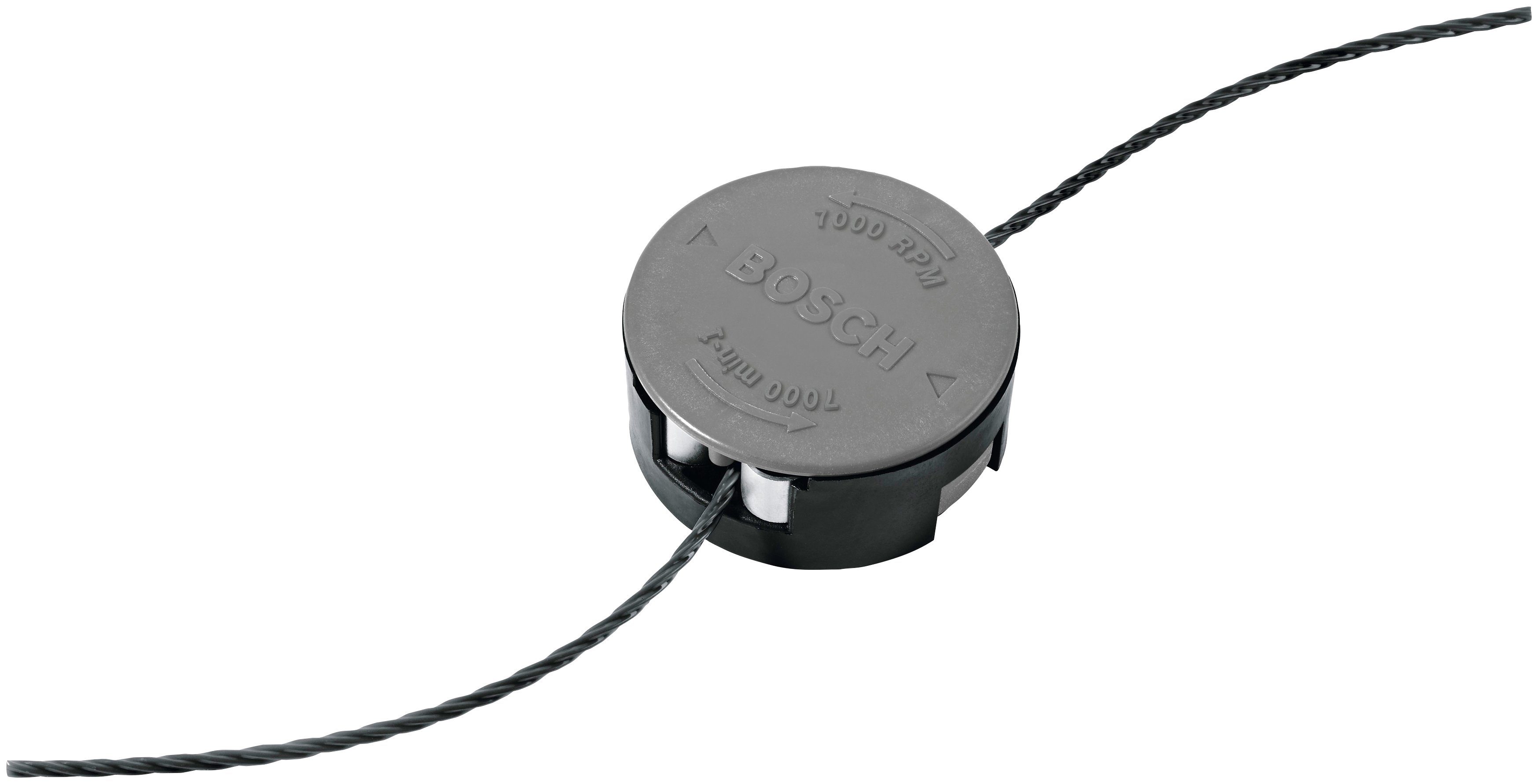 Bosch Home & Garden Elektro-Motorsense AFS 23-37, 37 cm Arbeitsbreite Faden, mit 3-Zahn-Messer und Doppel-Fadenspule