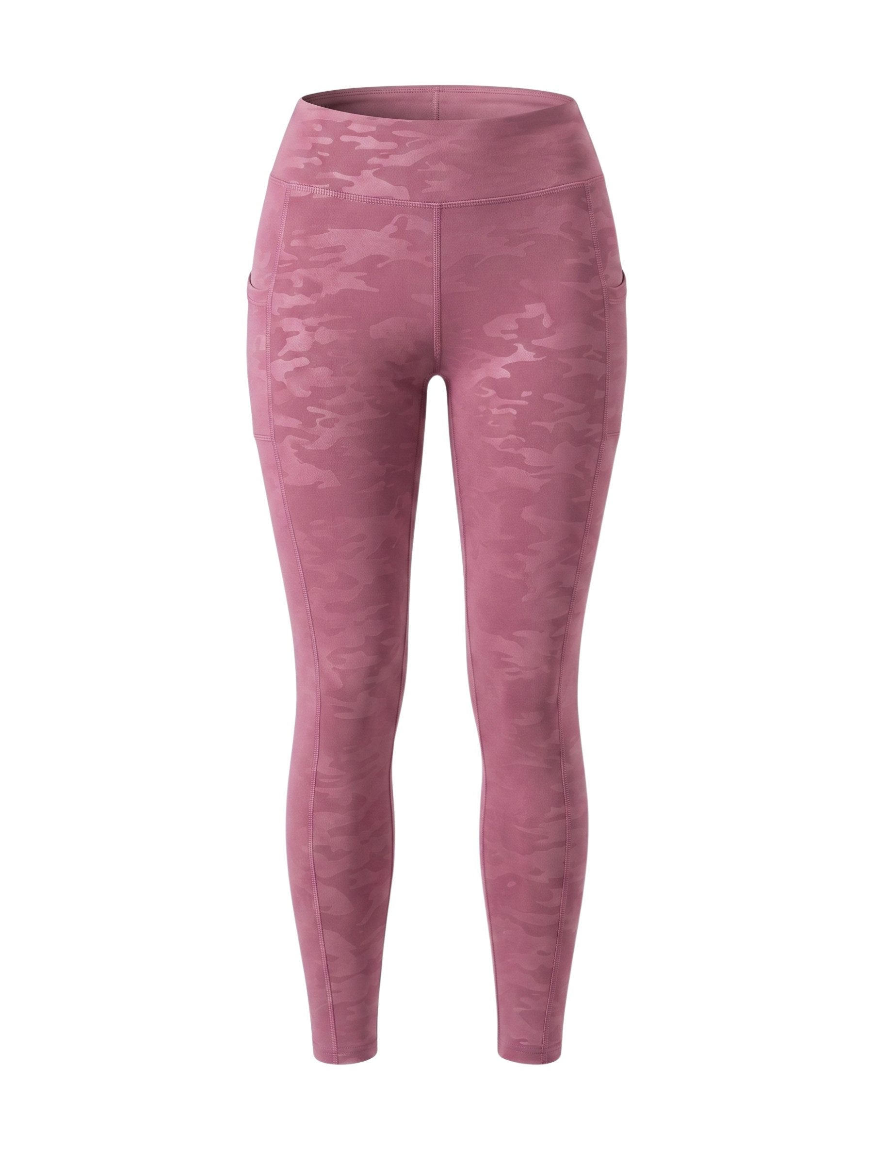 FemmeTone Highwaist Leggings Damen Sportleggings mit Handytasche, Yoga- & Laufhose Fitness-Tights mit Push-up-Effekt & poformender Passform