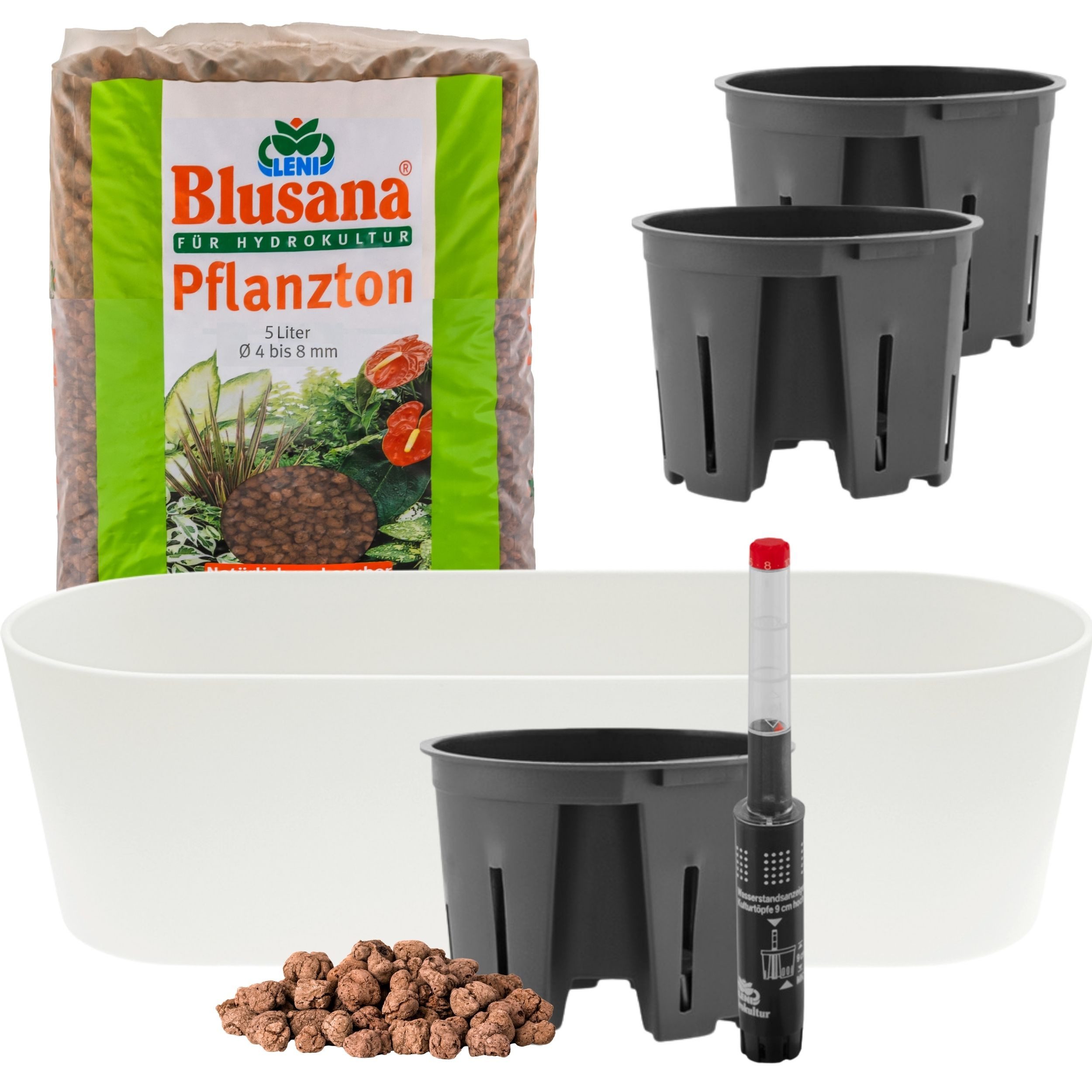LENI Jardiniere Blumentopf länglich Pflanzkasten 36 günstig online kaufen